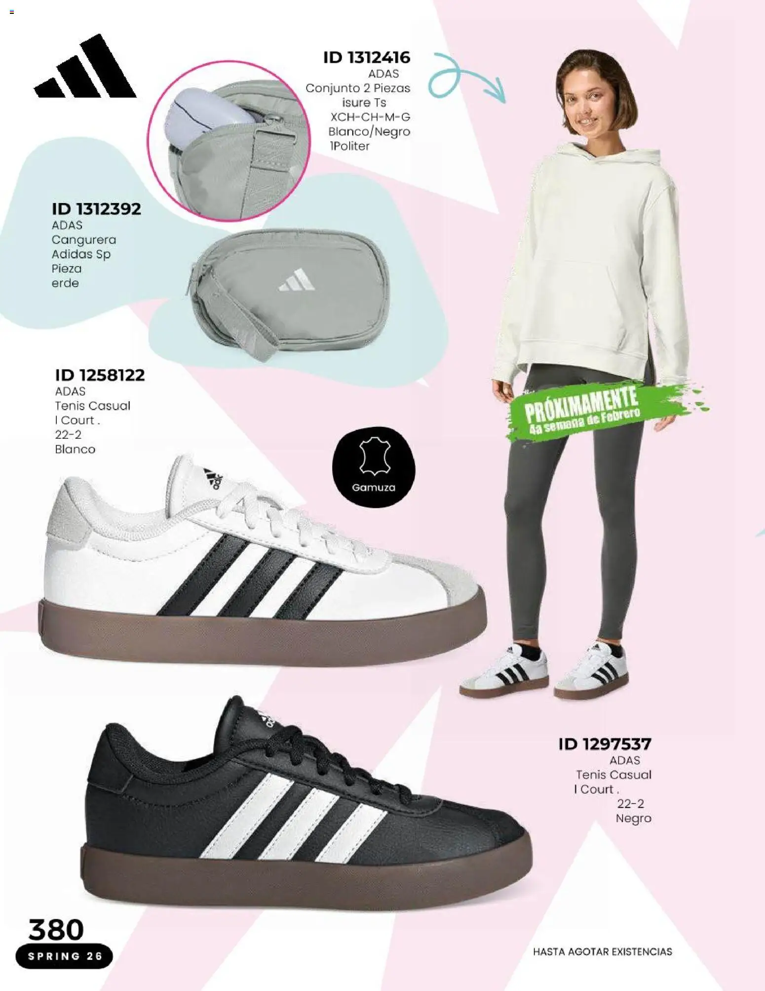 Nuevas ofertas de Price Shoes válidas en toda la República Mexicana desde el 15.02.2026. ¡Encuentra las mejores ofertas en Price Shoes catálogo ! | Página: 380 | Productos: Tenis, Gamuza, Conjunto, Cangurera