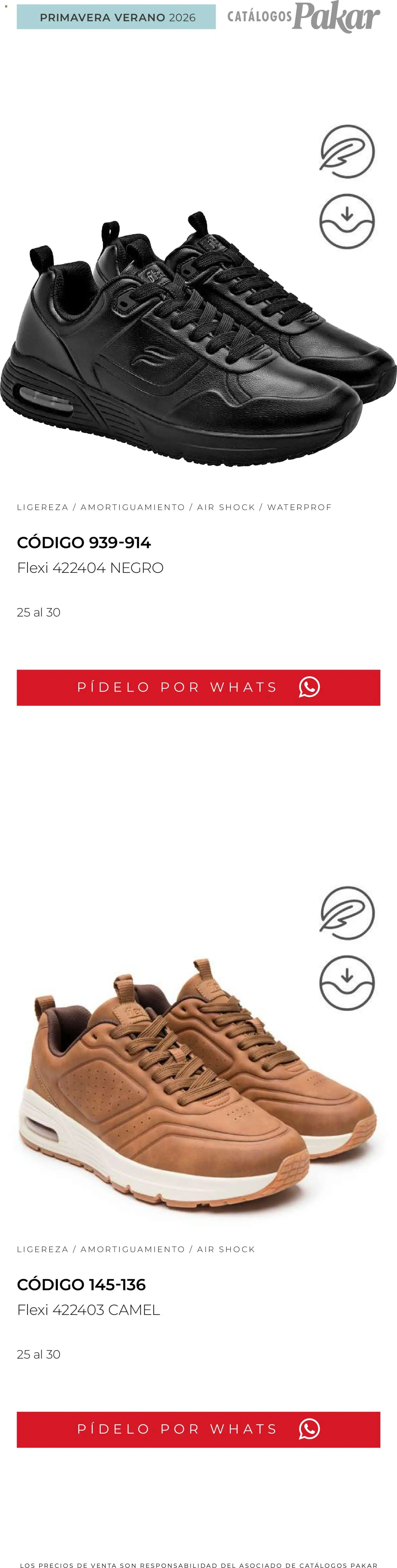 Nuevas ofertas de SC Pakar válidas en toda la República Mexicana desde el 04.03.2026. ¡Encuentra las mejores ofertas en SC Pakar catálogo Flexi PV26! | Página: 154