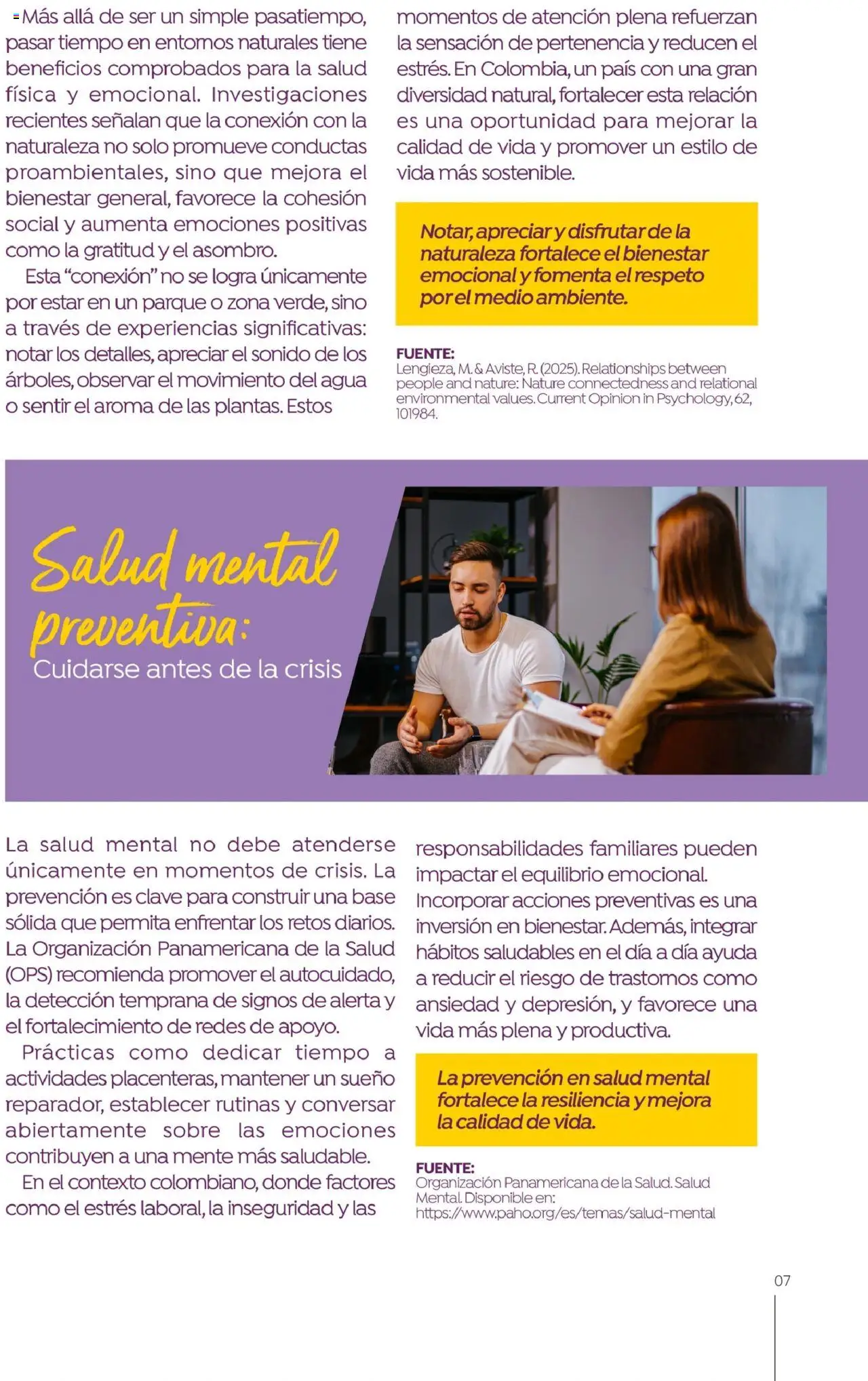 Colsubsidio revista - valida desde el 01.09.2025 | Página: 7 | Productos: Agua, Sobre