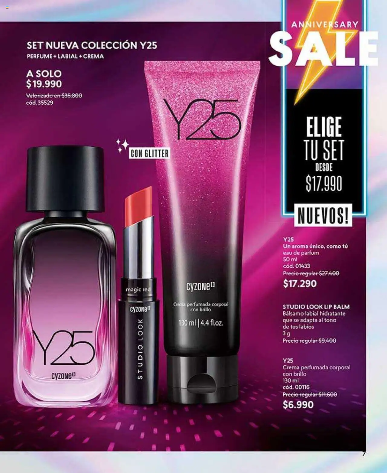 Catálogo CyZone Campaña 10 │ válido desde el 02.06.2025 | Página: 7 | Productos: Brillo, Bálsamo, Labial, Crema