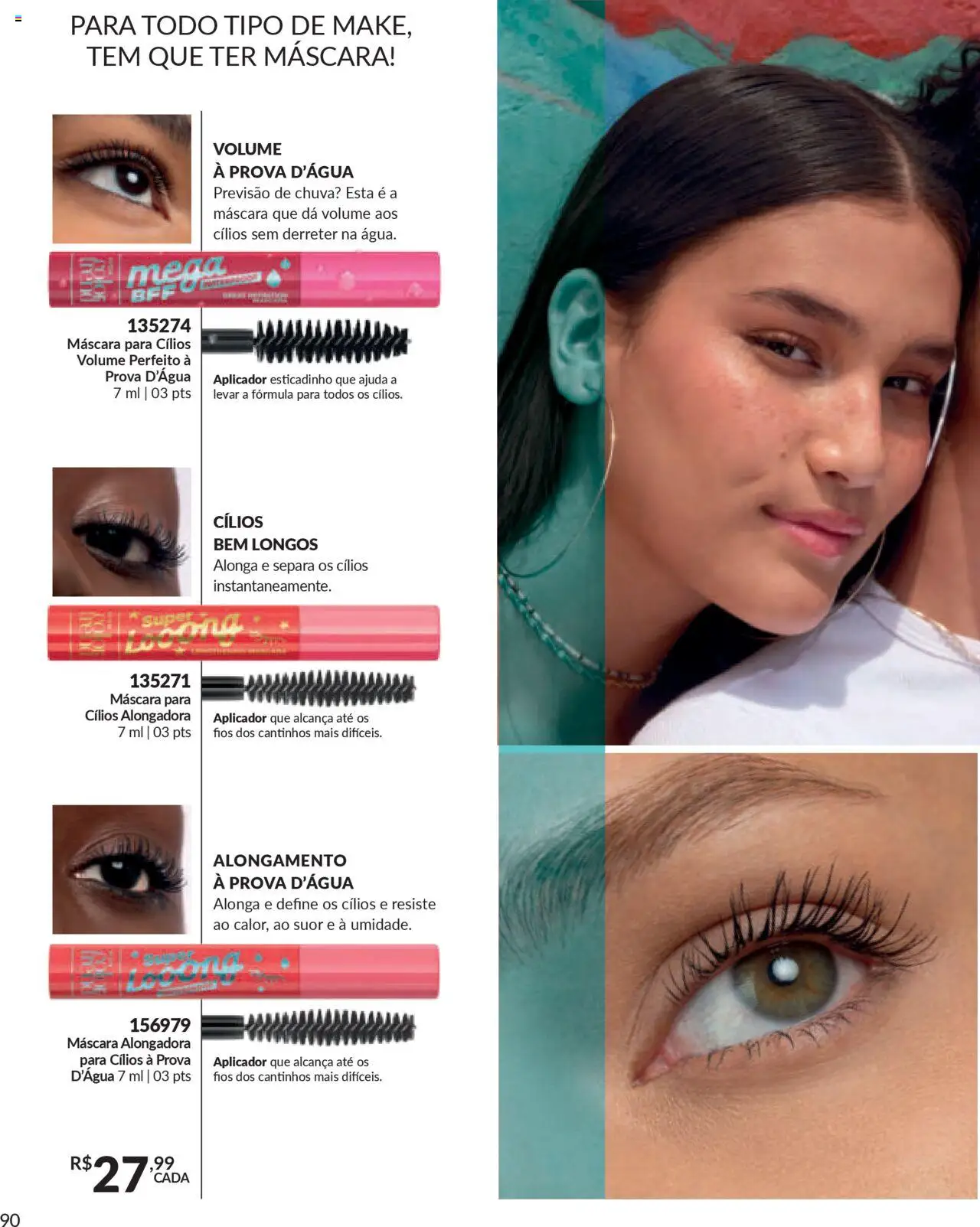Avon Folheto - válido de 07.10.2025 | Página: 90 | Produtos: Máscara para cílios