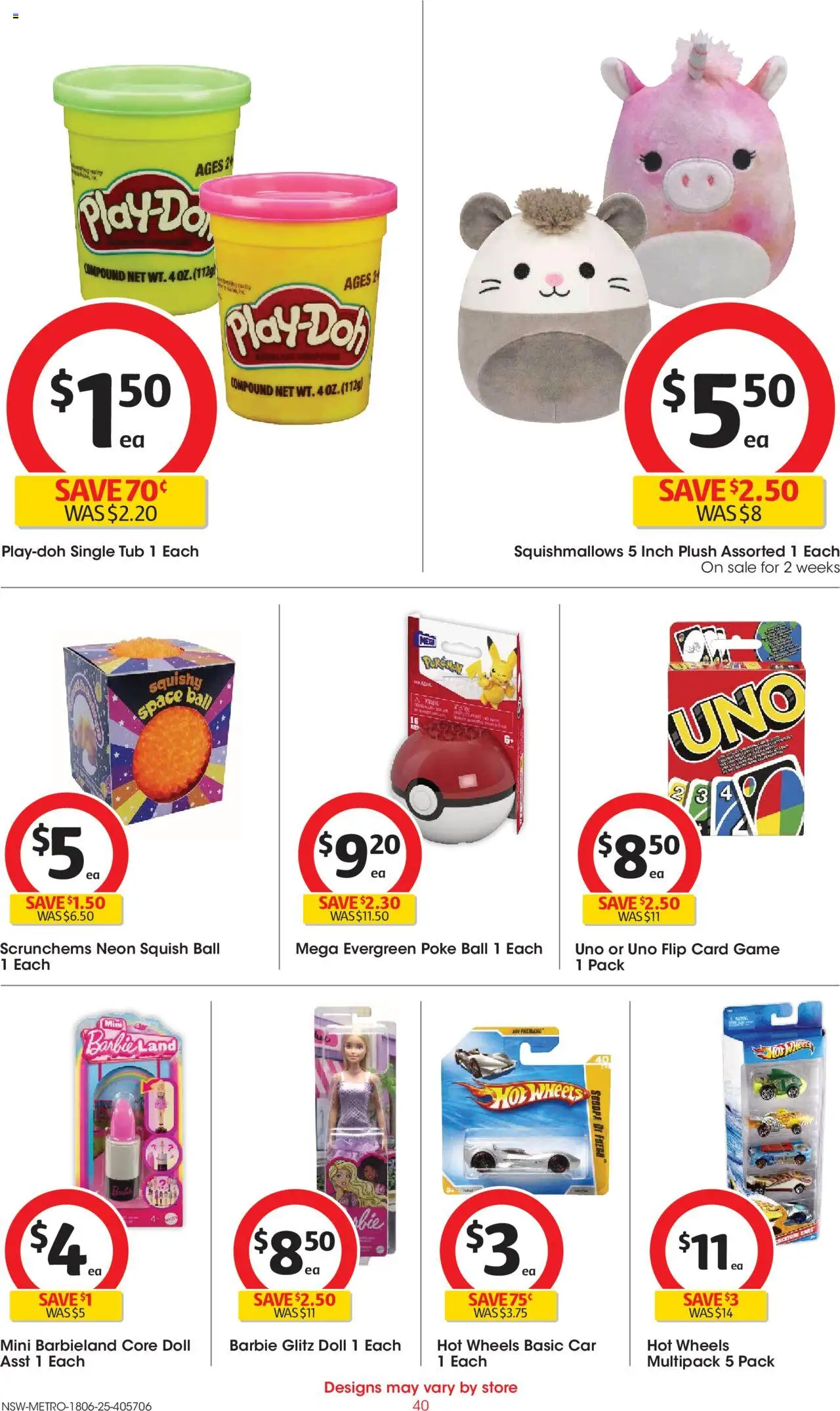 Coles catalogue - valid from 18.06.2025 | Page: 40 | Products: Game
