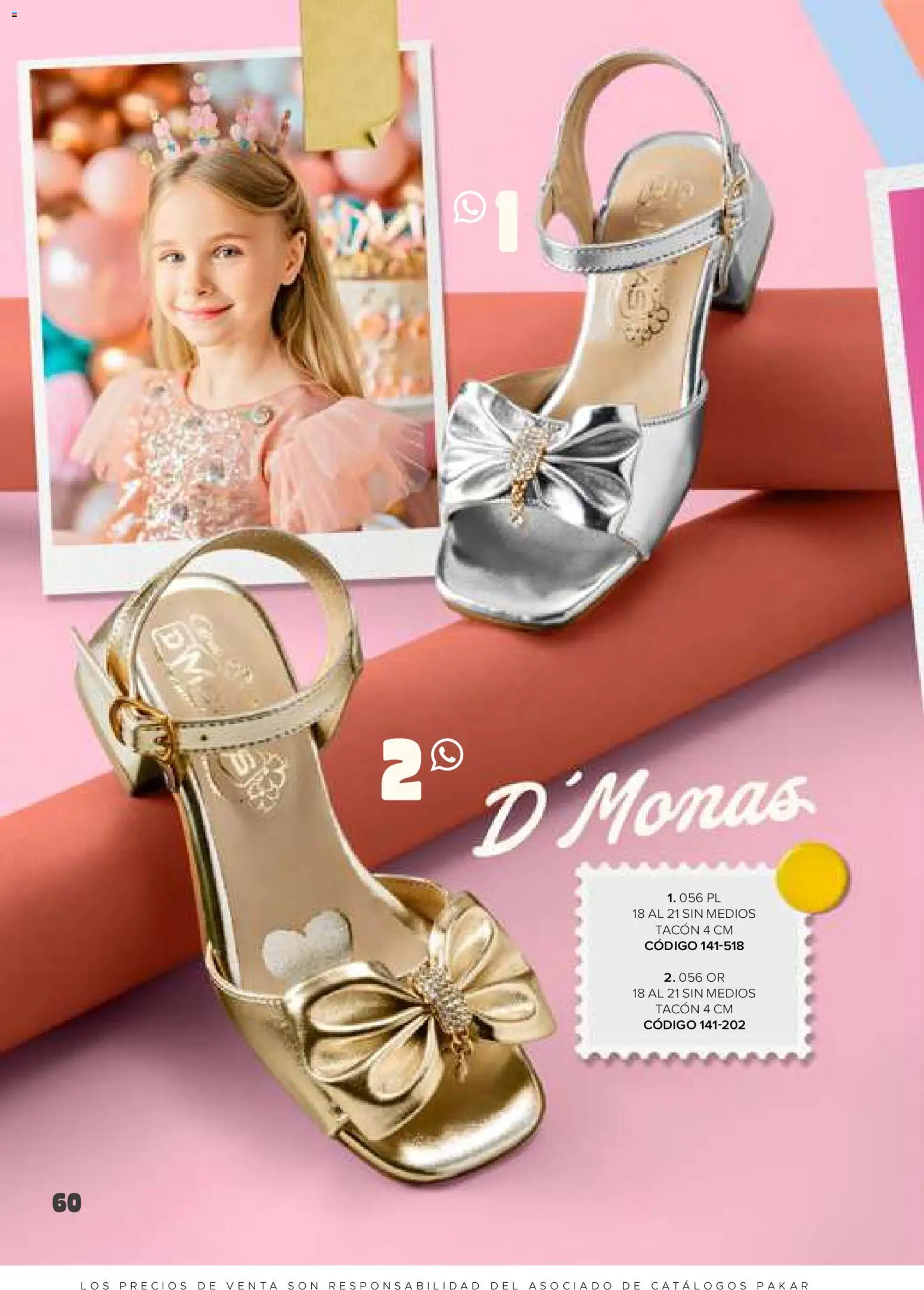 Nuevas ofertas de SC Pakar válidas en toda la República Mexicana desde el 30.01.2026. ¡Encuentra las mejores ofertas en SC Pakar catálogo Niña! | Página: 60