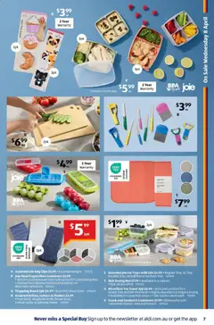 Preview of Aldi catalogue  - valid from 08.04.2026 | Page: 7 | Products: Tea, Pastry, Cutter, Oven