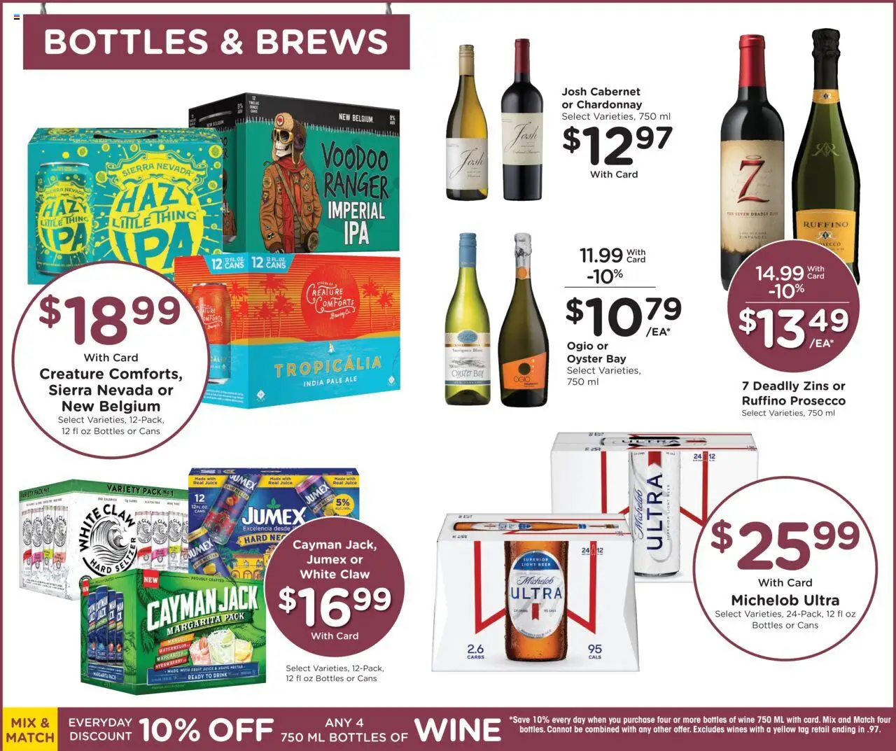 Kroger Weekly Ad - valid from 17.09.2025 | Page: 11 | Products: Juice, Wine, Beer, Mango