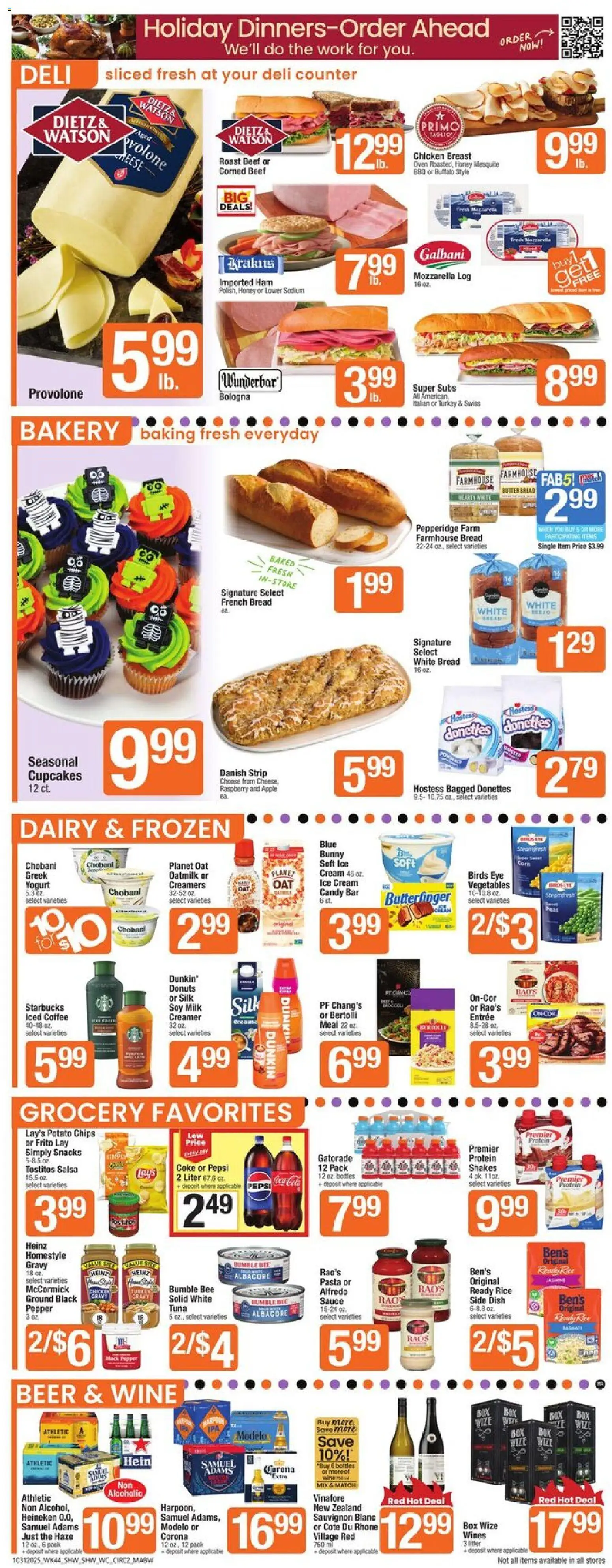 Shaw's Weekly Ad - MA - valid from 31.10.2025 | Page: 2 | Products: Butter, Beef, Sauce, Raspberry