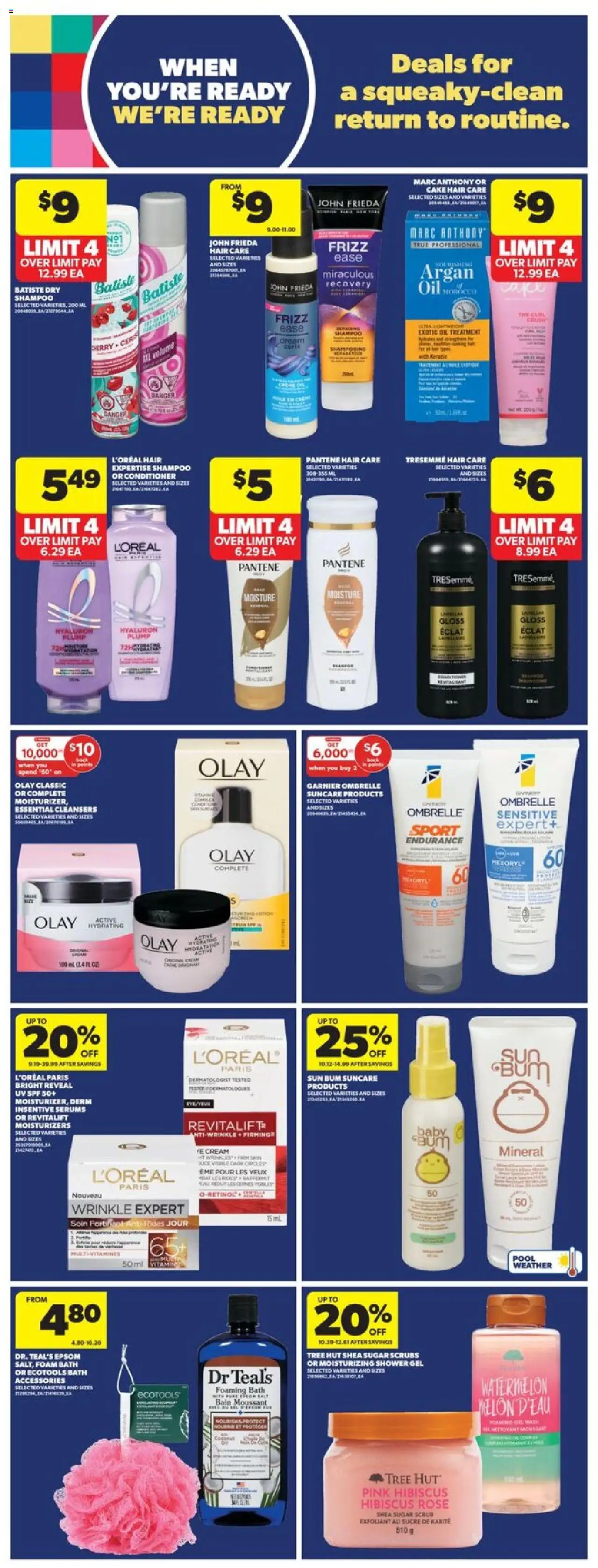 Real Canadian Superstore flyer valid from 31.07.2025 | Page: 23 | Products: Cream, Conditioner, Bath, Shower