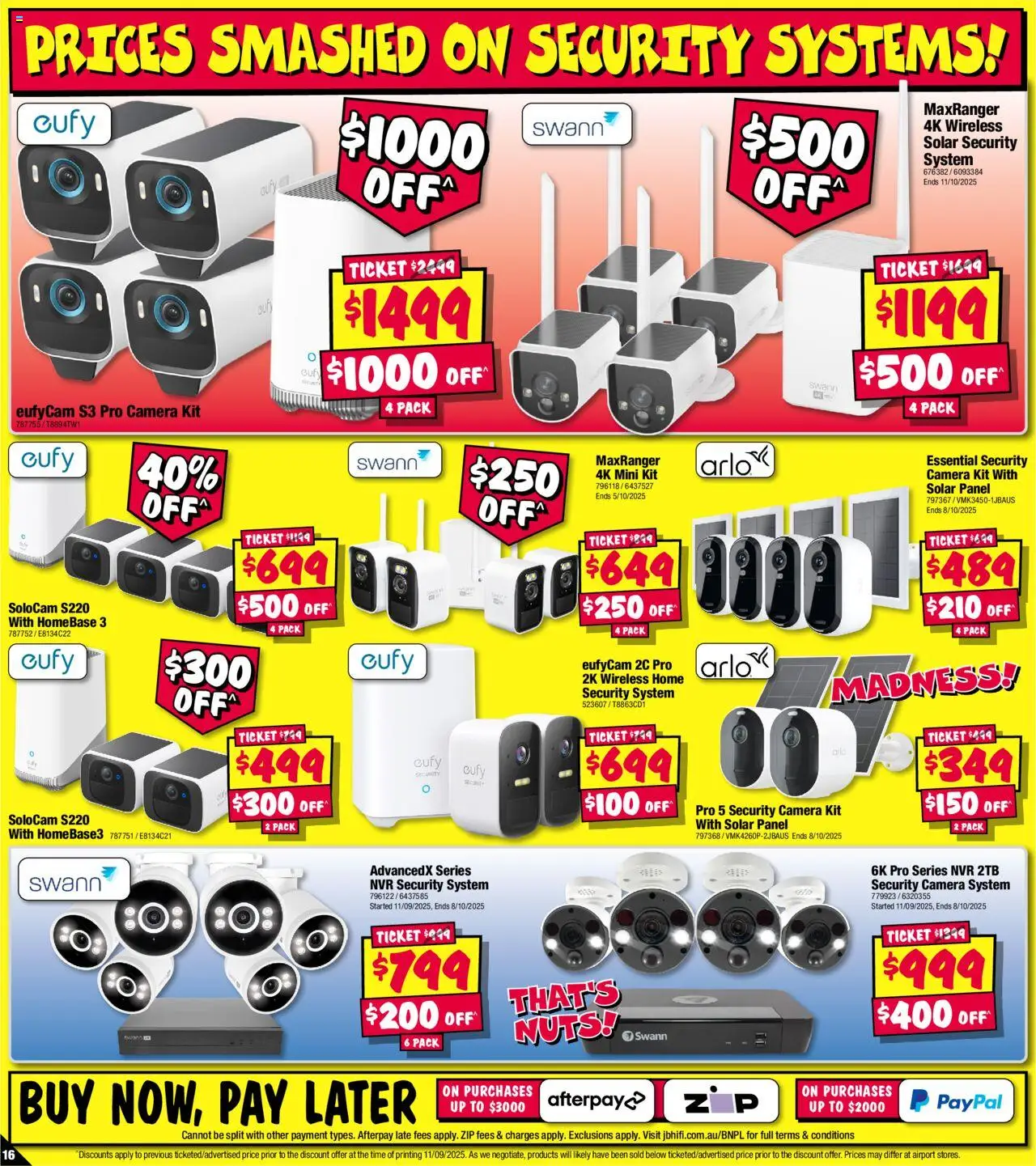 JB Hi-Fi catalogue - valid from 25.09.2025 | Page: 16 | Products: Nuts, Camera