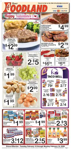 Preview of Foodland weekly ads valid from 10.02.2026