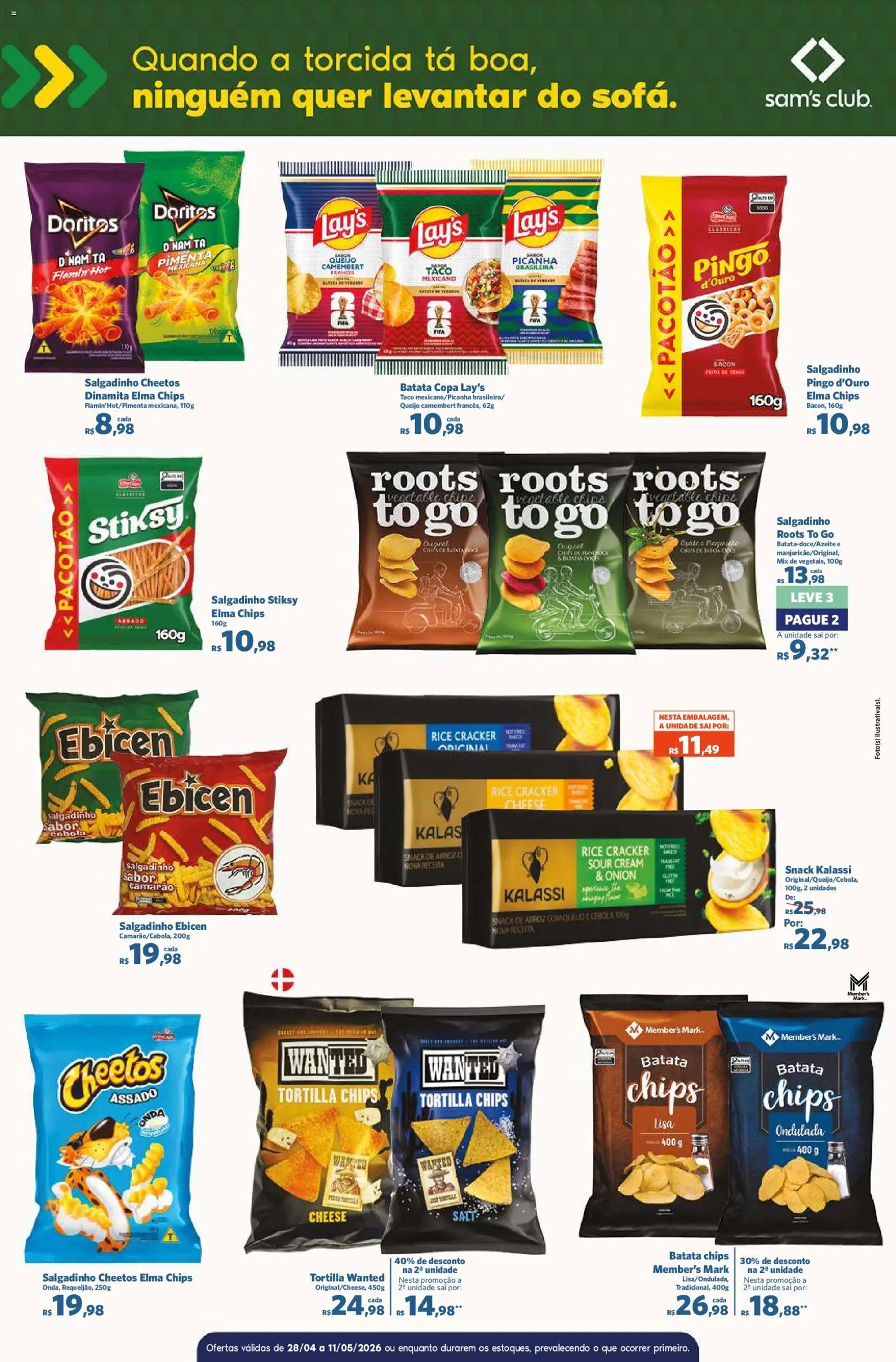 Sam's Club Folheto - válido de 28.04.2026 | Página: 6 | Produtos: Picanha, Camarão, Queijo, Camembert