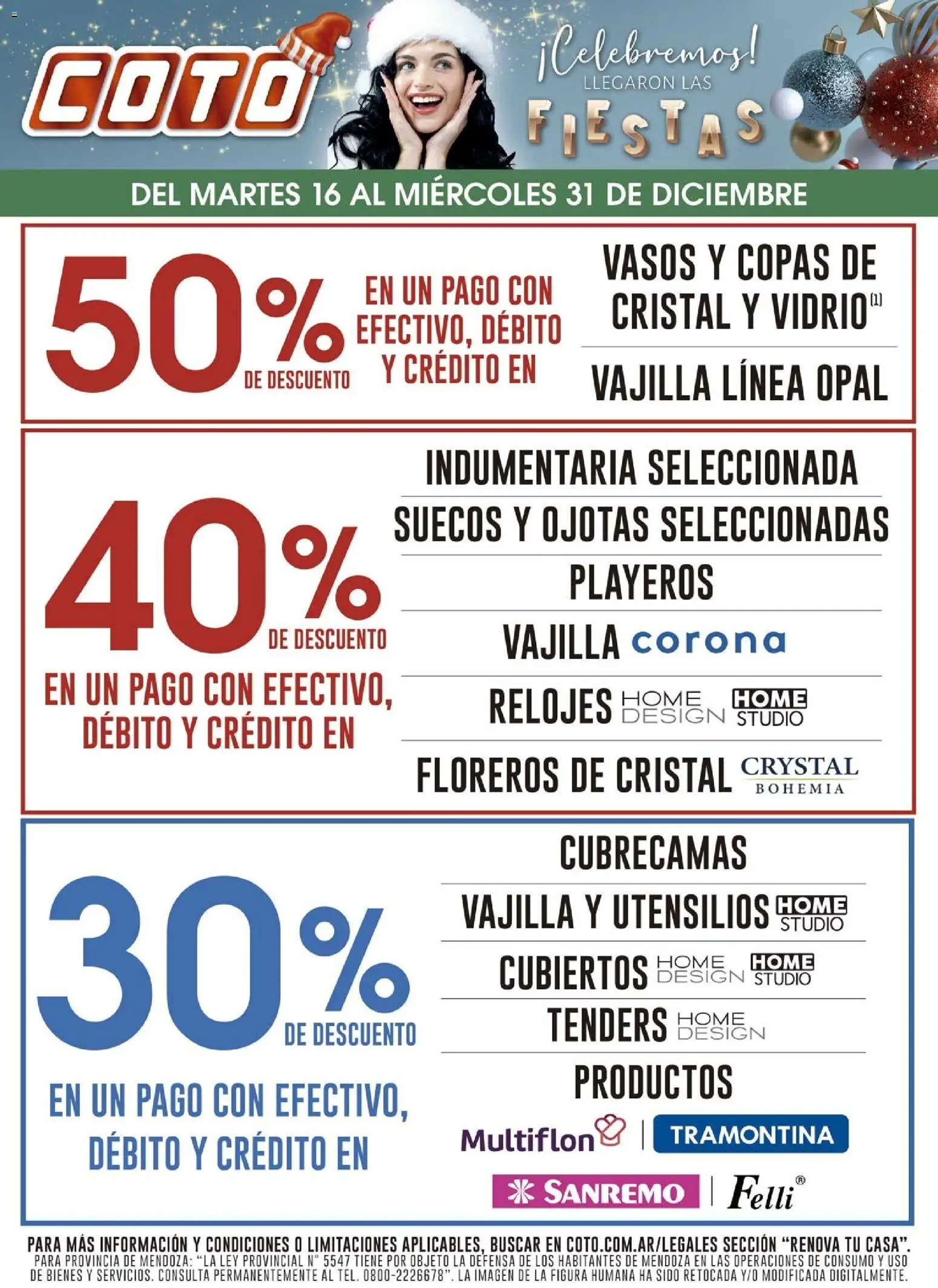 Coto - Renova │ válido desde el 16.12.2025 | Página: 1 | Productos: Ojotas, Vasos