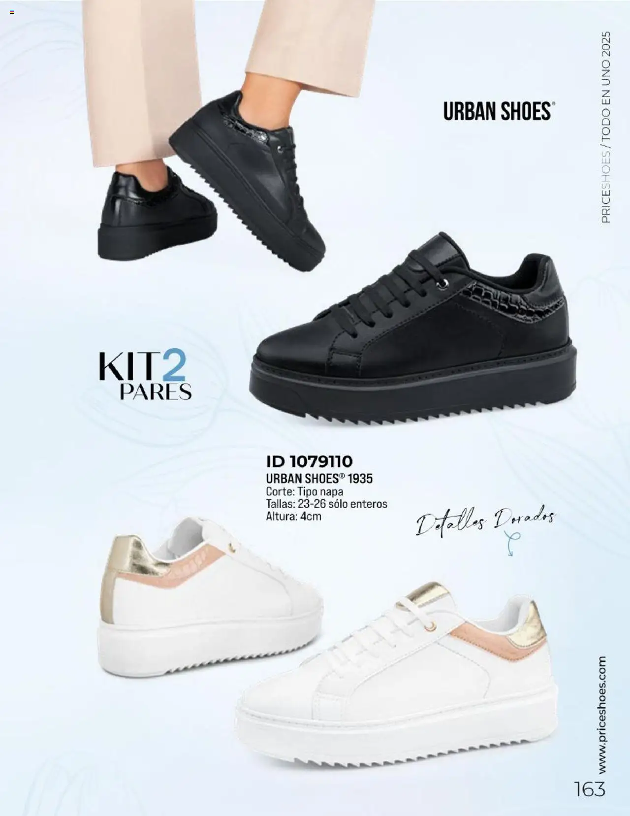 Nuevas ofertas de Price Shoes válidas en toda la República Mexicana desde el 05.05.2025. ¡Encuentra las mejores ofertas en Price Shoes catálogo Todo En 1 2025! | Página: 163