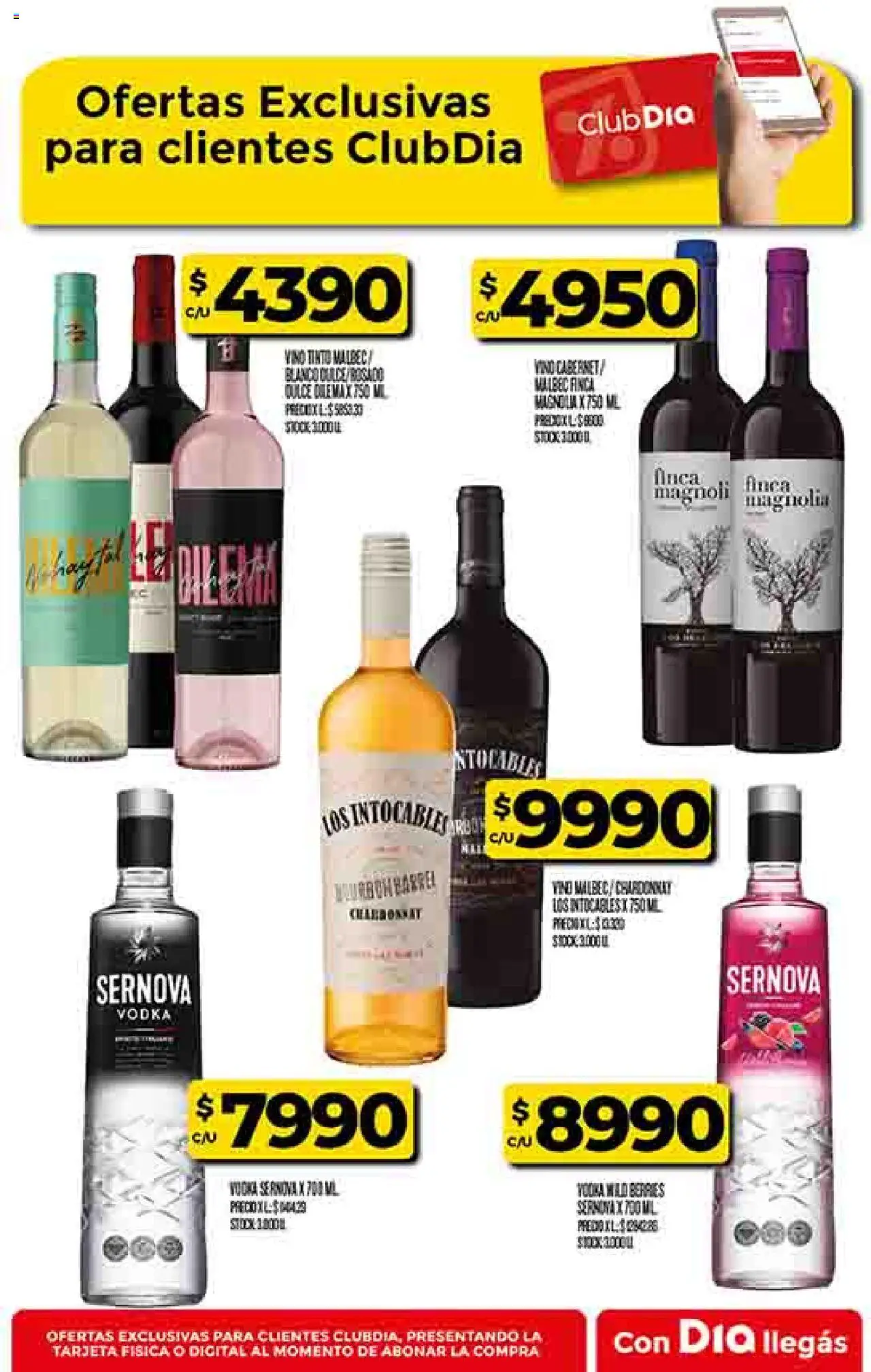 Supermercado DIA Ofertas │ válido desde el 27.08.2025 | Página: 48 | Productos: Vodka, Vino