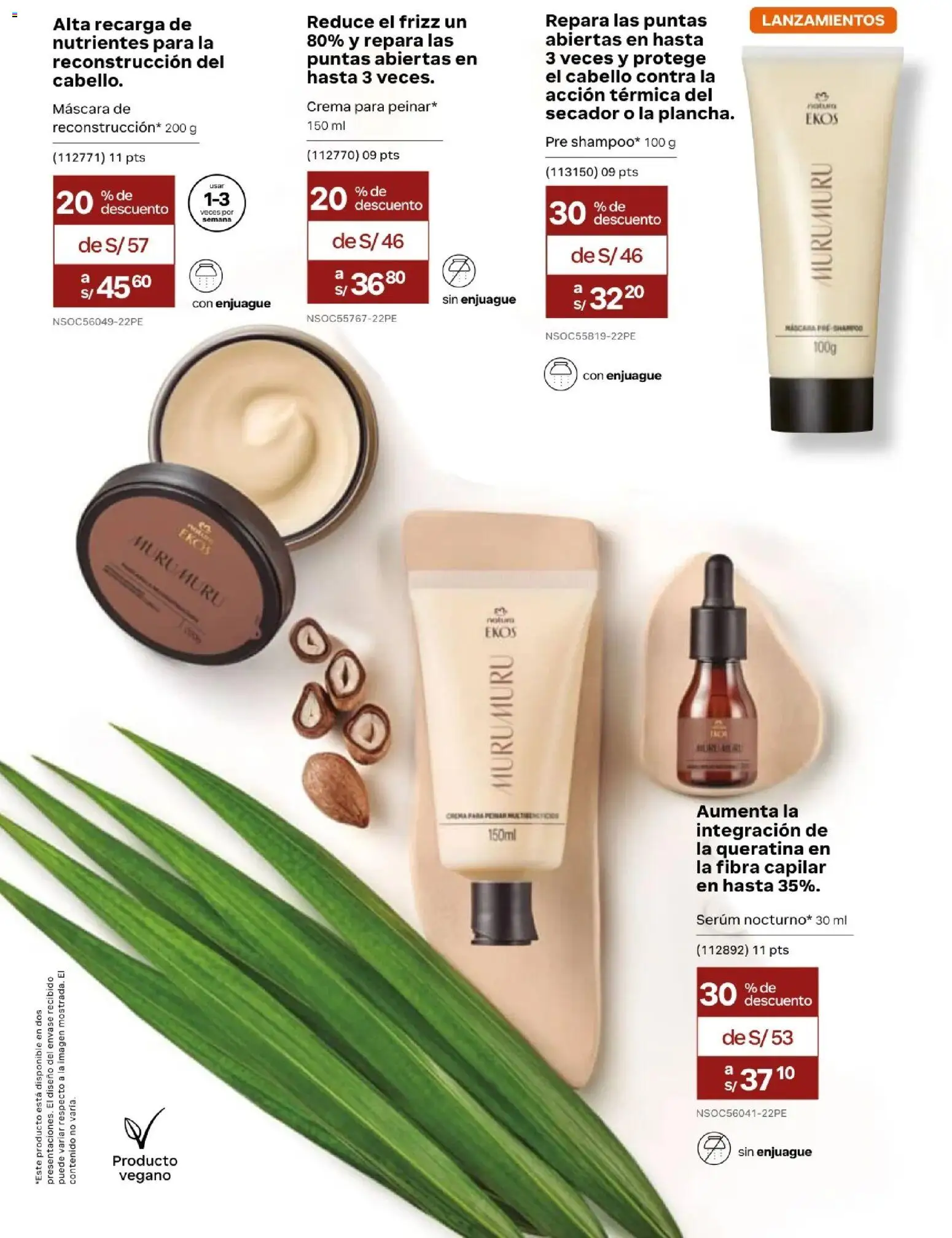 Catálogo Natura válido desde 20.02.2026 | Página: 108 | Productos: Máscara, Crema