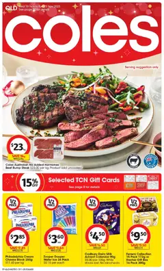 Preview of Coles Catalogue QLD - valid from 19.11.2025