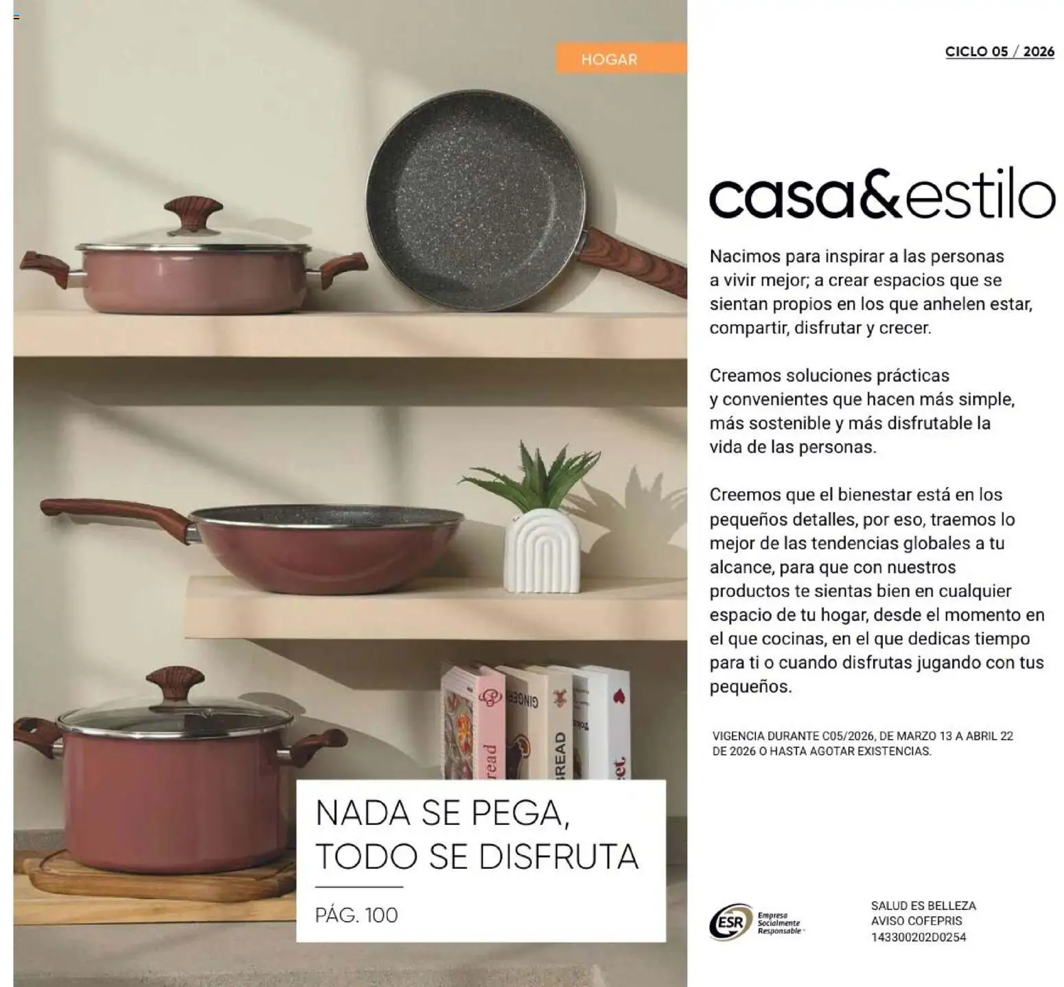 Nuevas ofertas de AVON válidas en toda la República Mexicana desde el 13.03.2026. ¡Encuentra las mejores ofertas en AVON Casa & Estilo 5 2026! | Página: 5