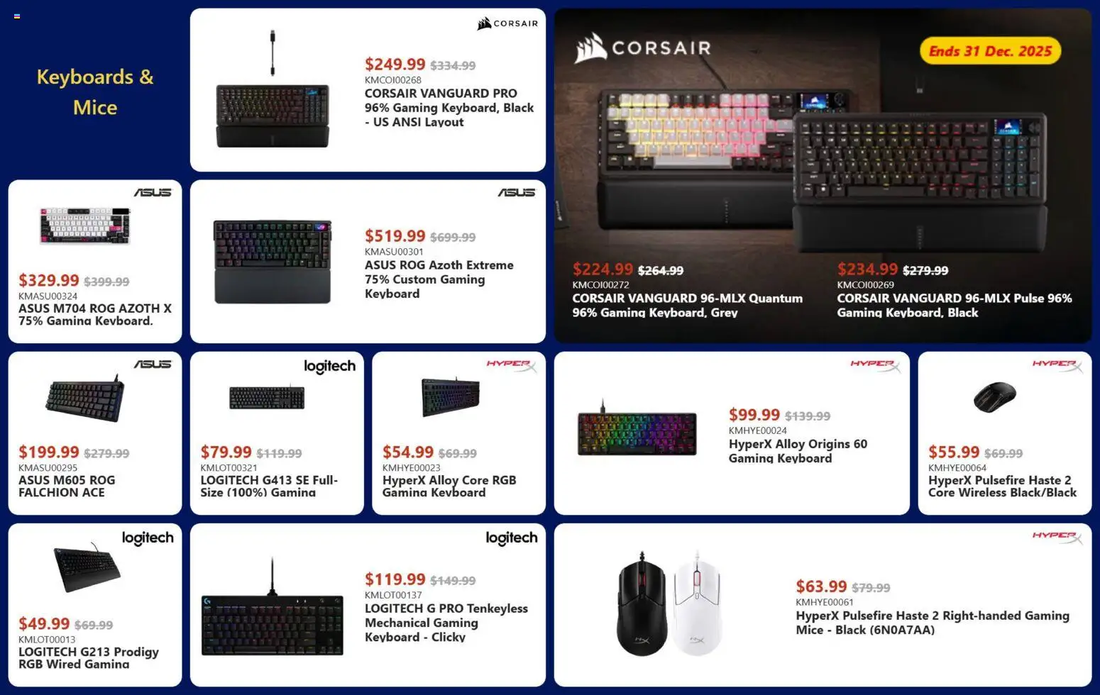 Canada Computers flyer valid from 26.12.2025 | Page: 15 | Products: Keyboard