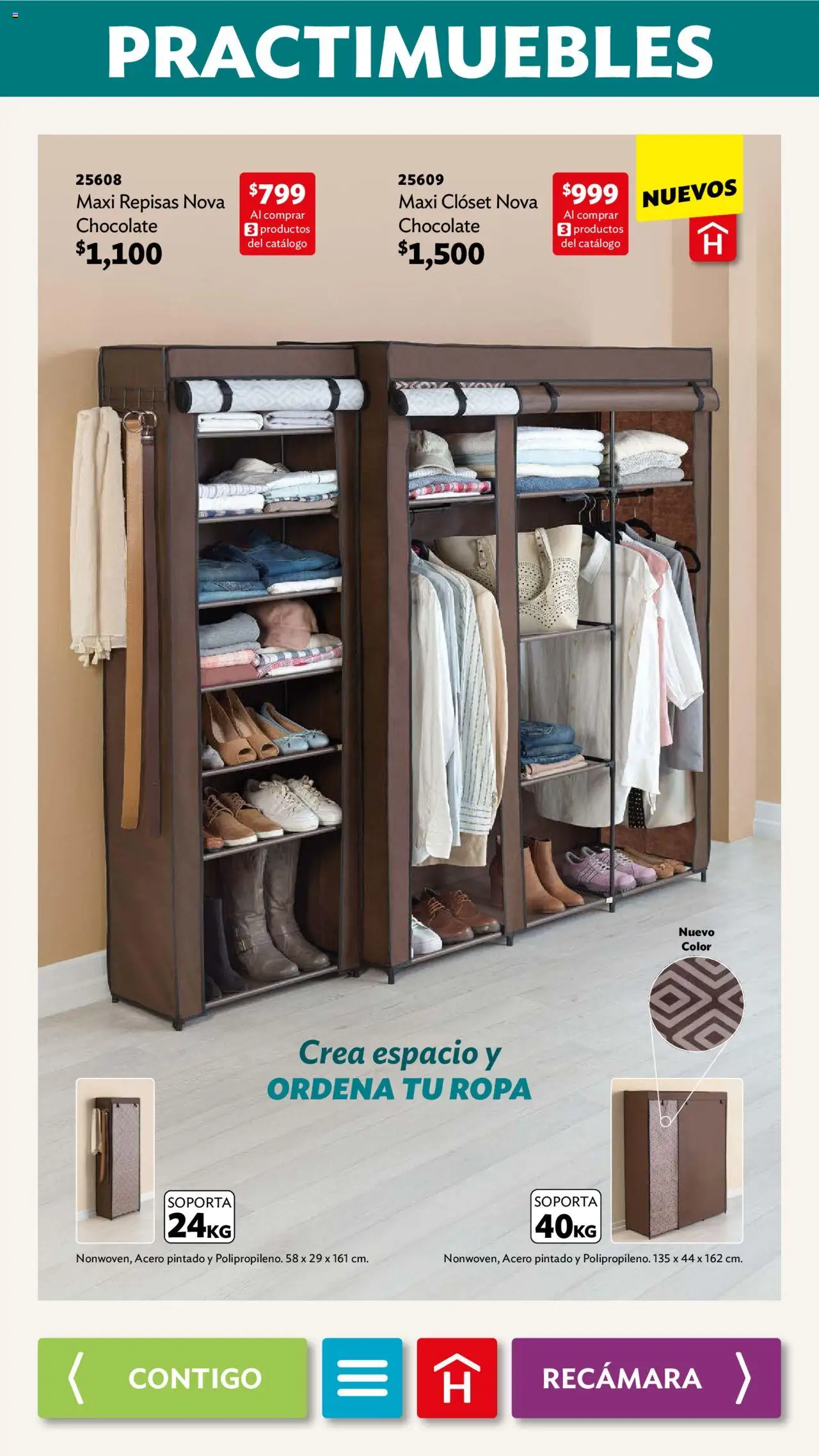 Nuevas ofertas de Betterware válidas en toda la República Mexicana desde el 01.09.2025. ¡Encuentra las mejores ofertas en Betterware - Campaña 9 2025! | Página: 10 | Productos: Chocolate, Ropa