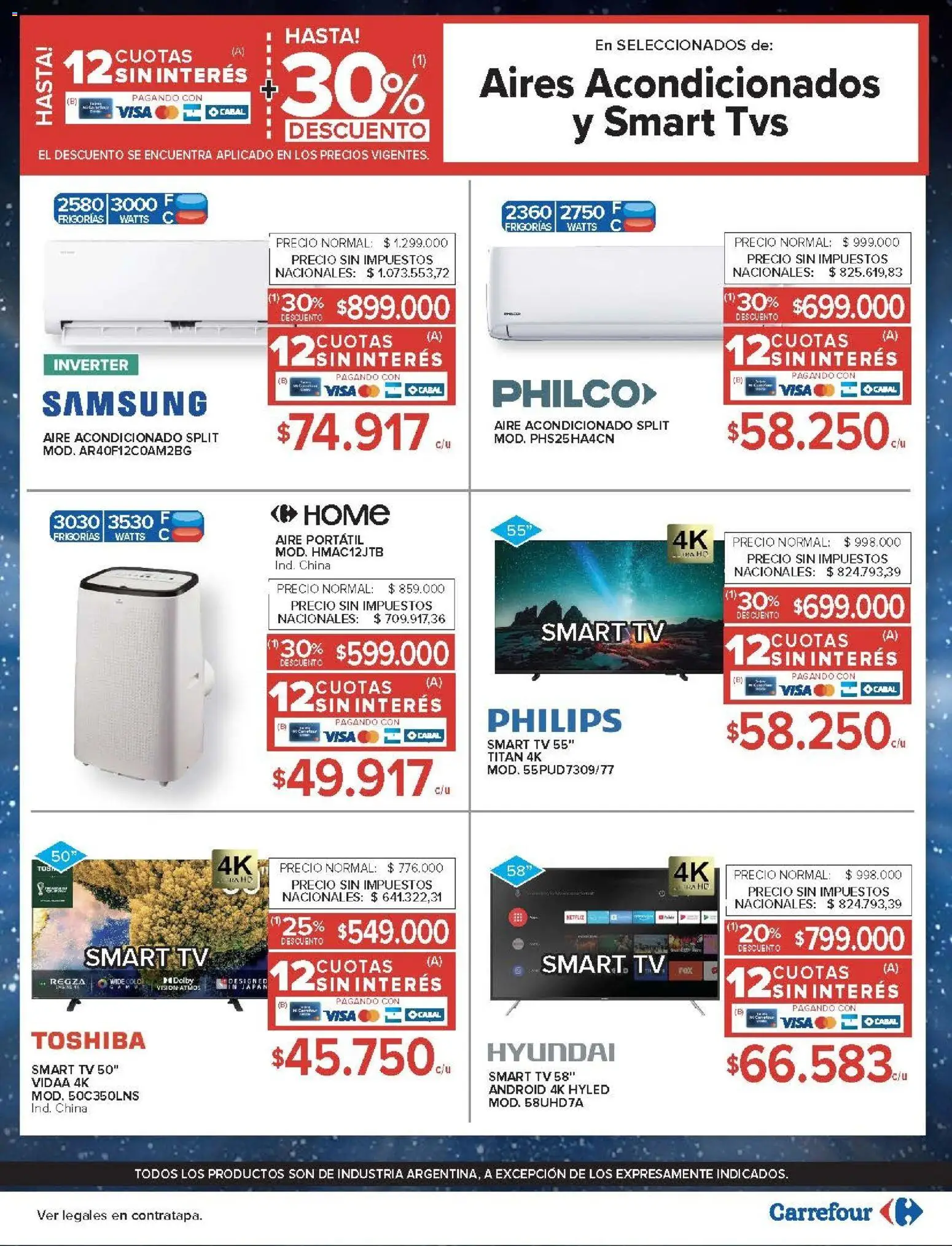 Carrefour ofertas │ válido desde el 06.01.2026 | Página: 29 | Productos: Aire acondicionado