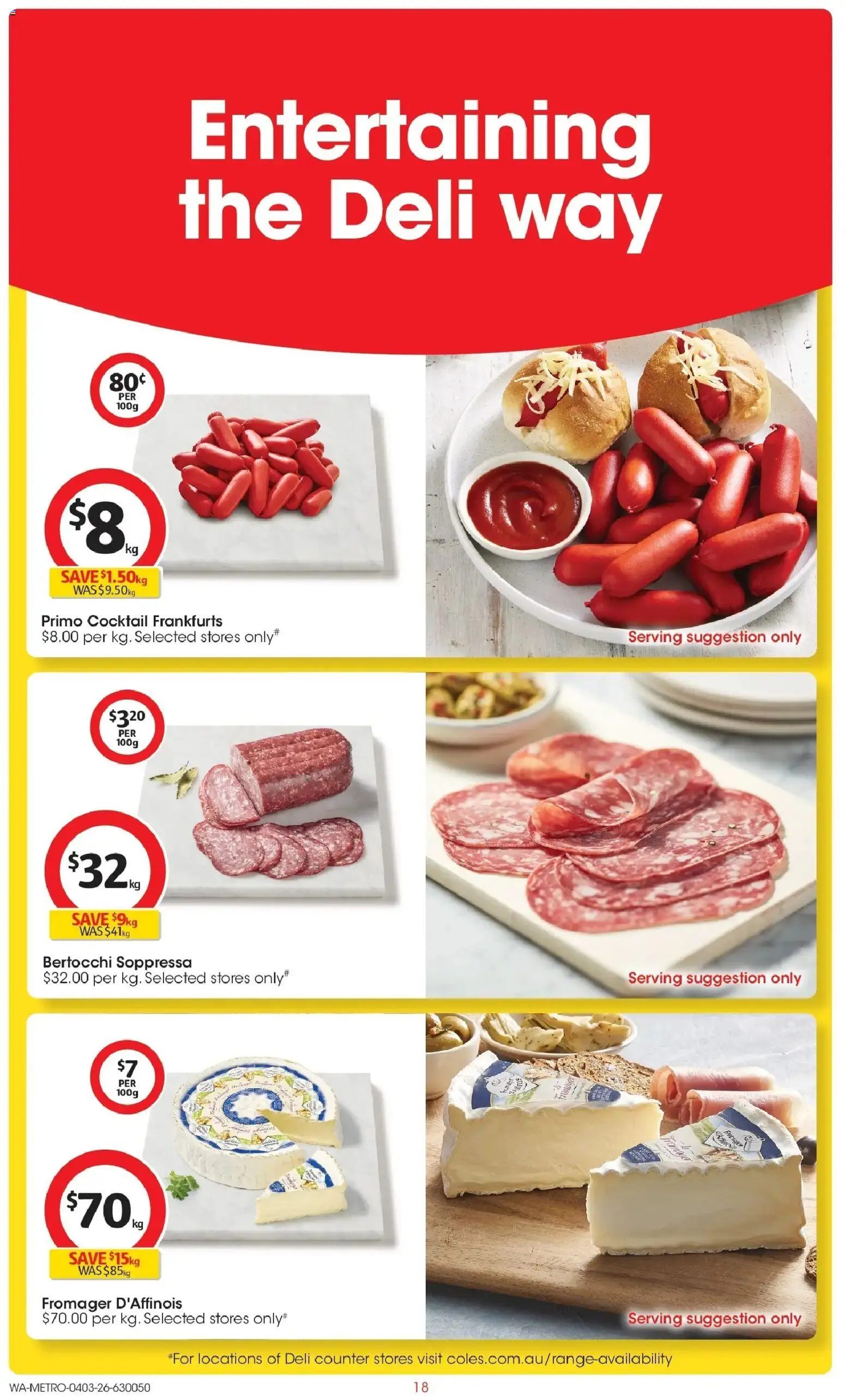 Coles catalogue - valid from 04.03.2026 | Page: 18