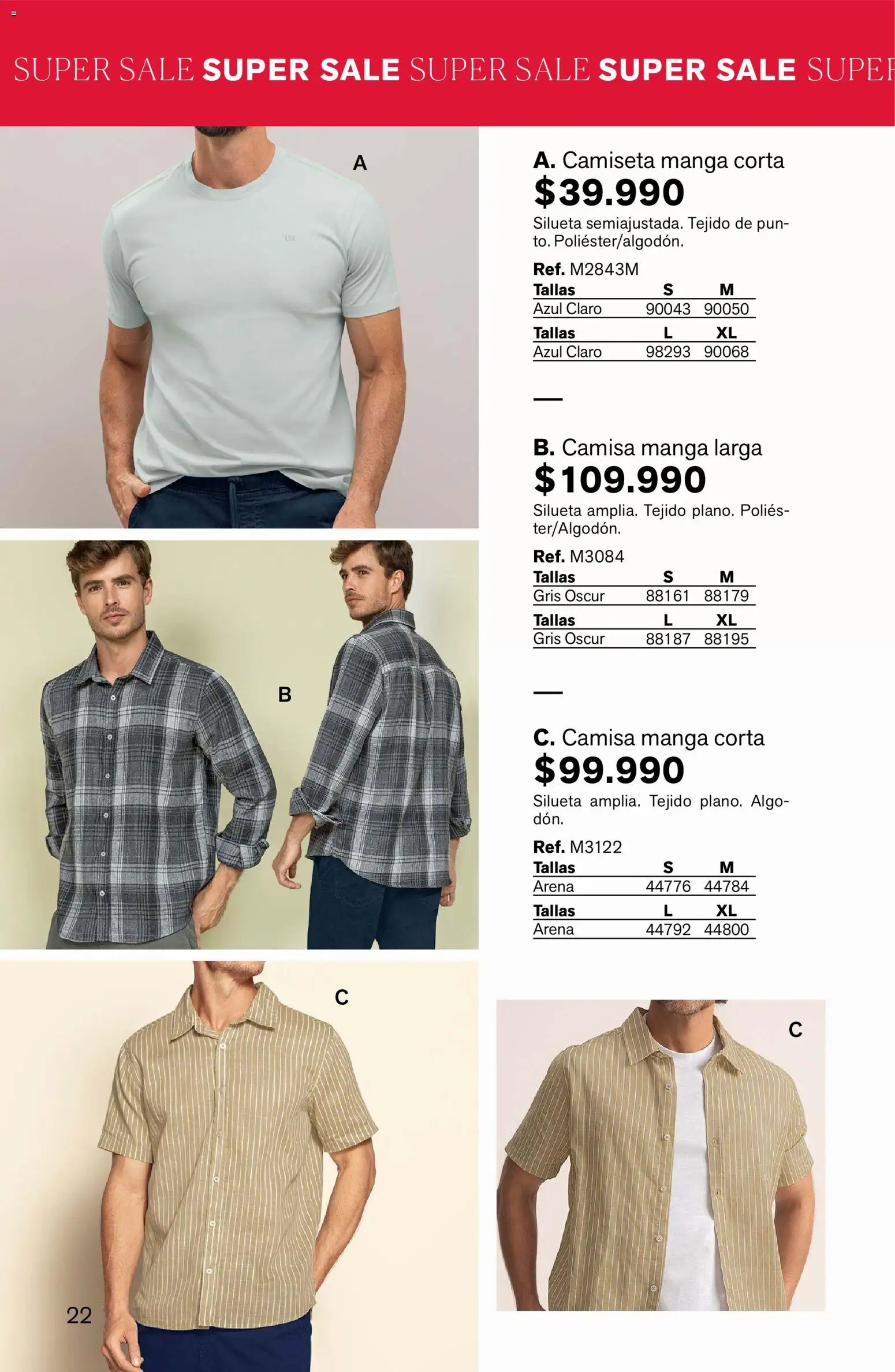 Leonisa revista - valida desde el 24.02.2026 | Página: 22 | Productos: Camiseta, Camisa