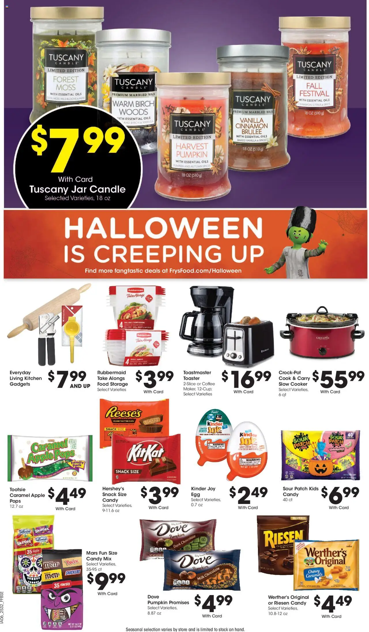 Fry's Food Weekly Ad - valid from 10.09.2025 | Page: 14 | Products: Toaster, Cooker, Milk, Spices