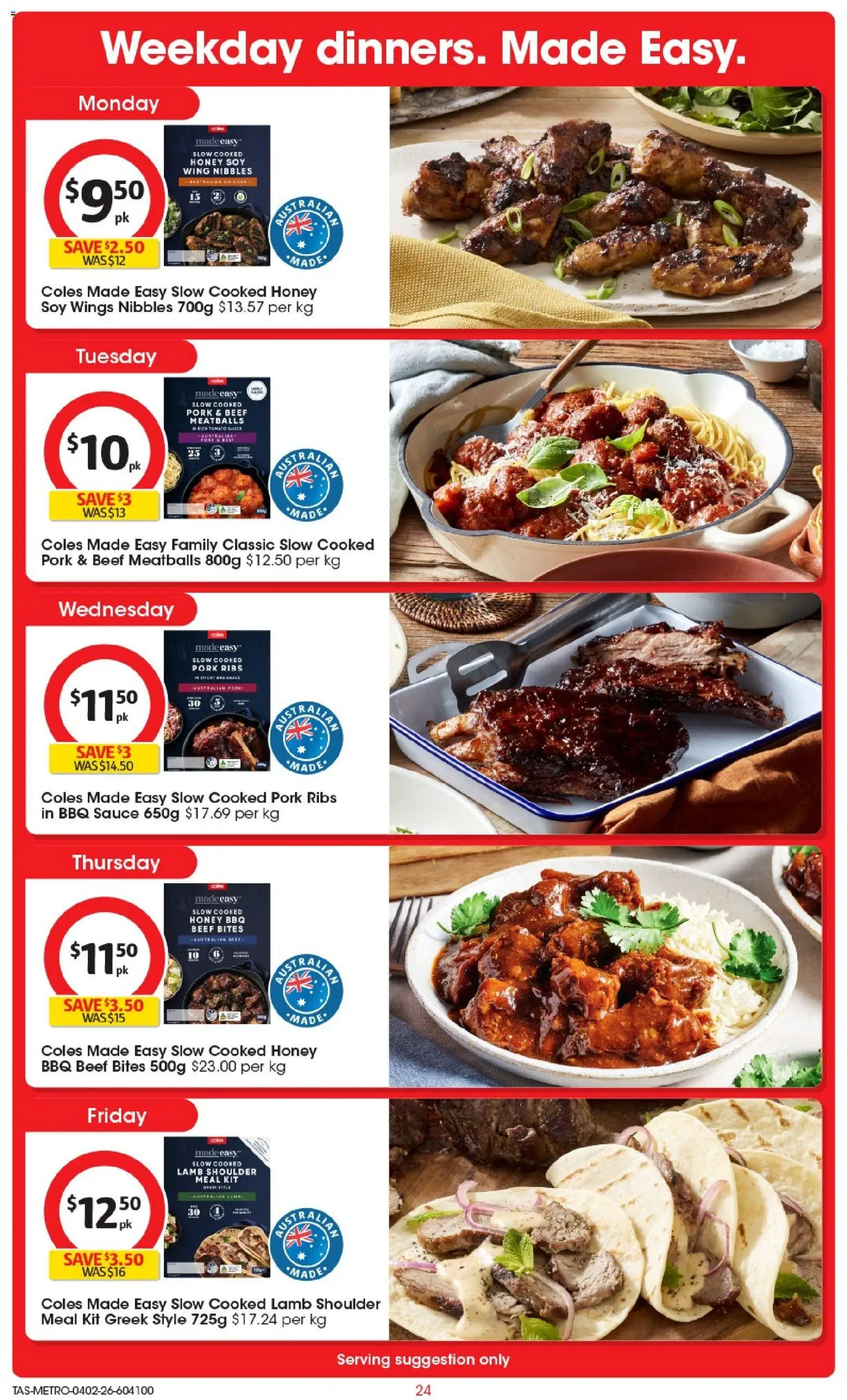 Coles catalogue - valid from 04.02.2026 | Page: 25 | Products: Honey, Lamb, Beef, Sauce