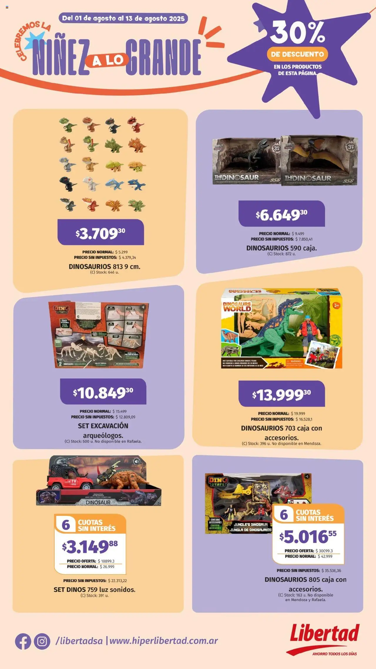 Hipermercado Libertad - Celebremos la niñez a lo grande │ válido desde el 01.08.2025 | Página: 10 | Productos: Caja
