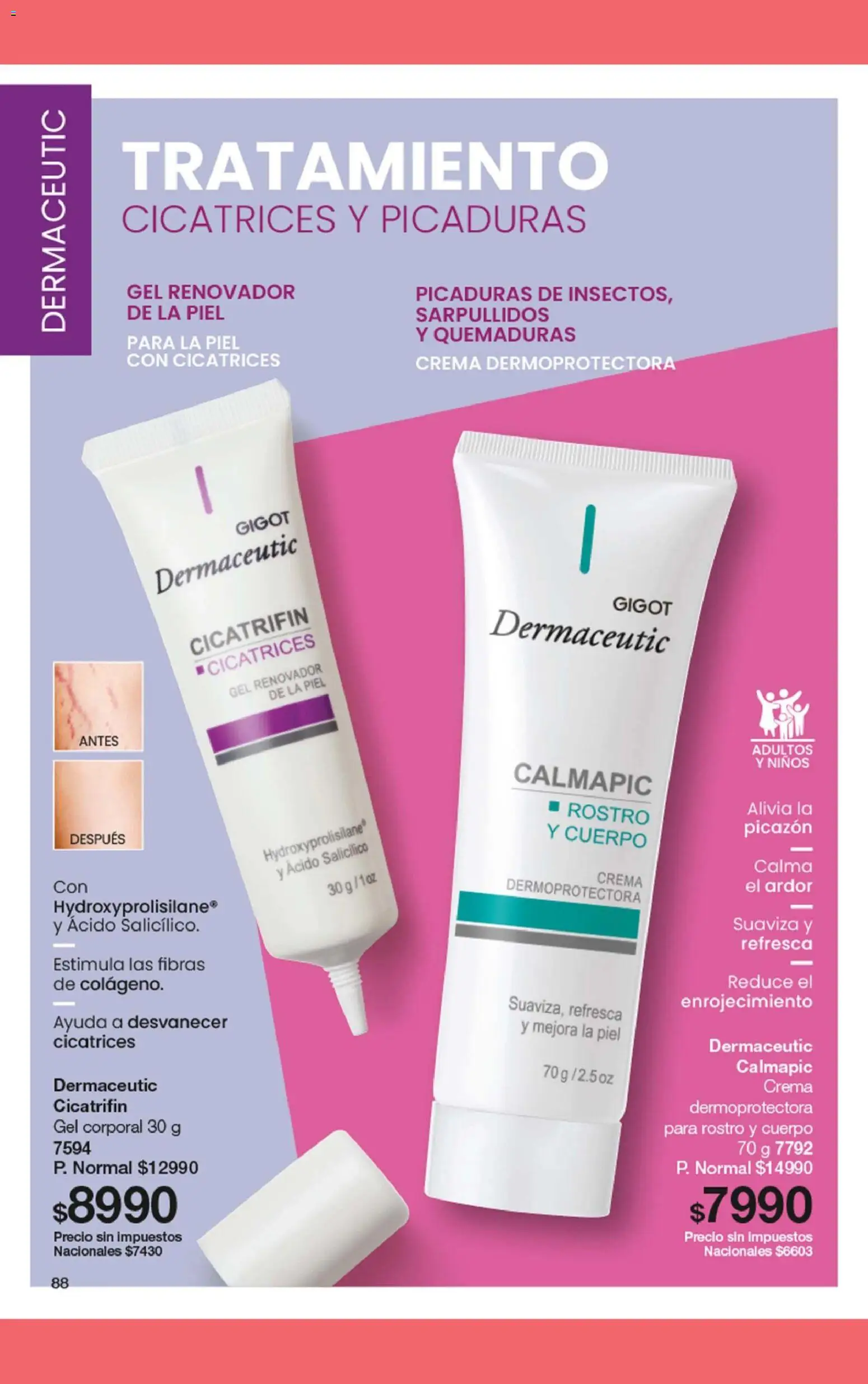 Gigot - CAMPAÑA 01 │ válido desde el 01.01.2026 | Página: 86 | Productos: Gel corporal, Crema