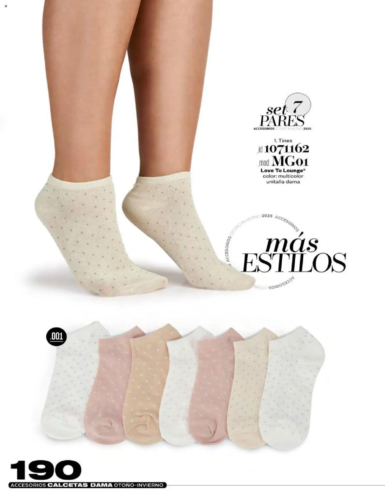 Nuevas ofertas de Price Shoes válidas en toda la República Mexicana desde el 03.11.2025. ¡Encuentra las mejores ofertas en Price Shoes catálogo Accesorios! | Página: 190 | Productos: Calcetas