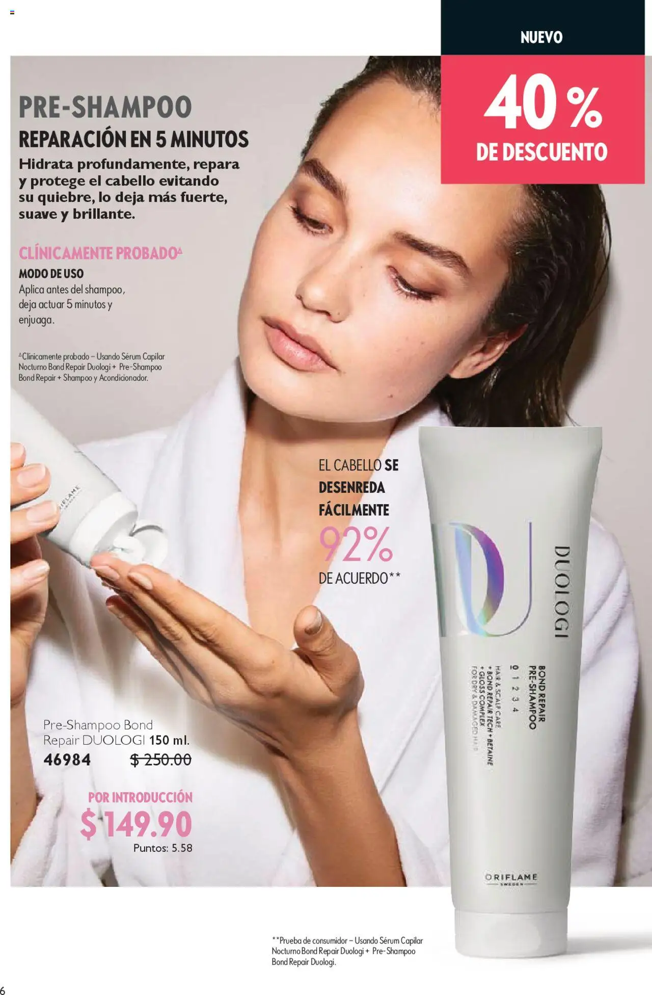 Nuevas ofertas de Oriflame válidas en toda la República Mexicana desde el 04.10.2025. ¡Encuentra las mejores ofertas en Oriflame - Campaña 14 2025! | Página: 6 | Productos: Serum