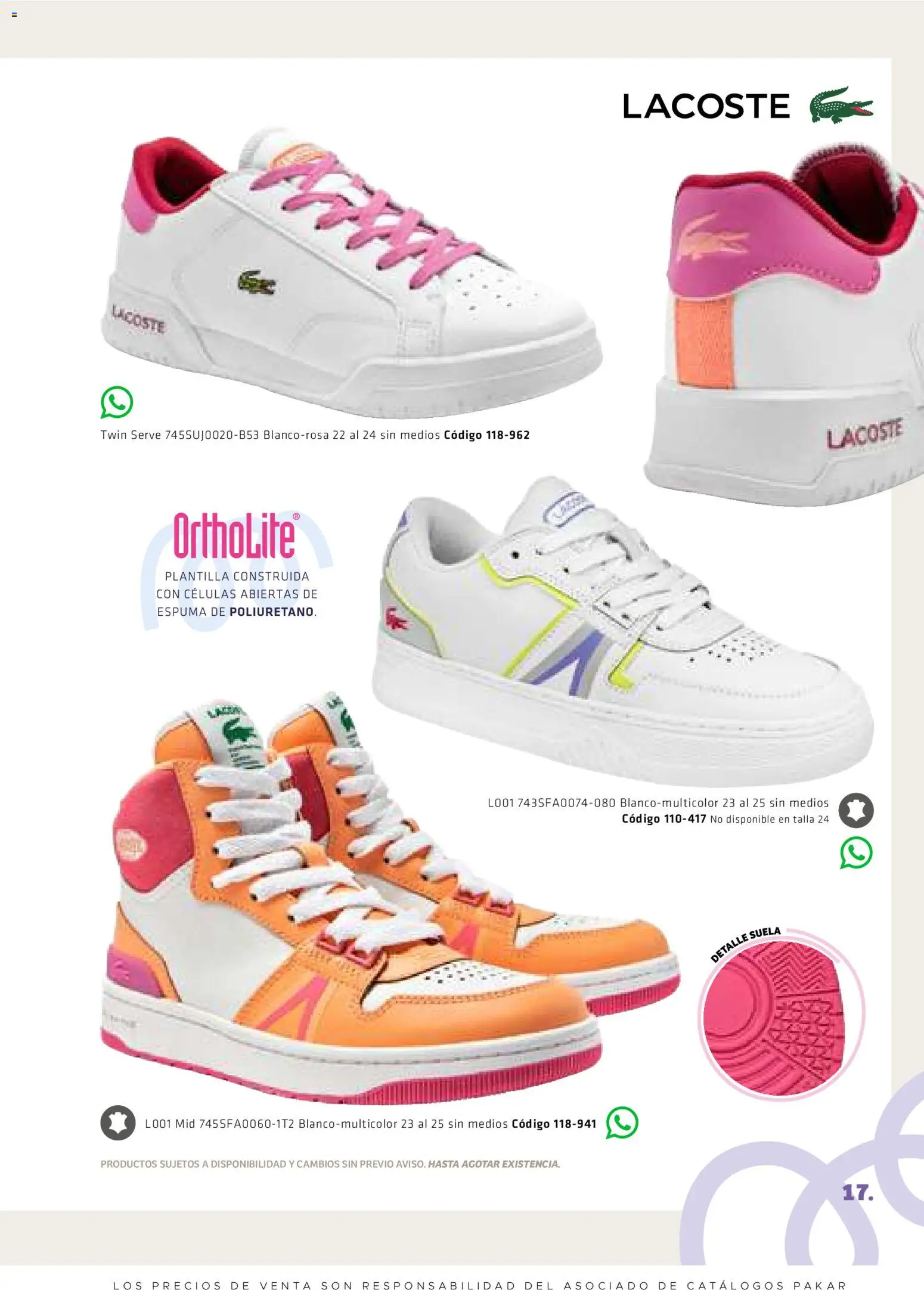 Nuevas ofertas de SC Pakar válidas en toda la República Mexicana desde el 27.02.2026. ¡Encuentra las mejores ofertas en SC Pakar catálogo Premium Women! | Página: 17 | Productos: Espuma