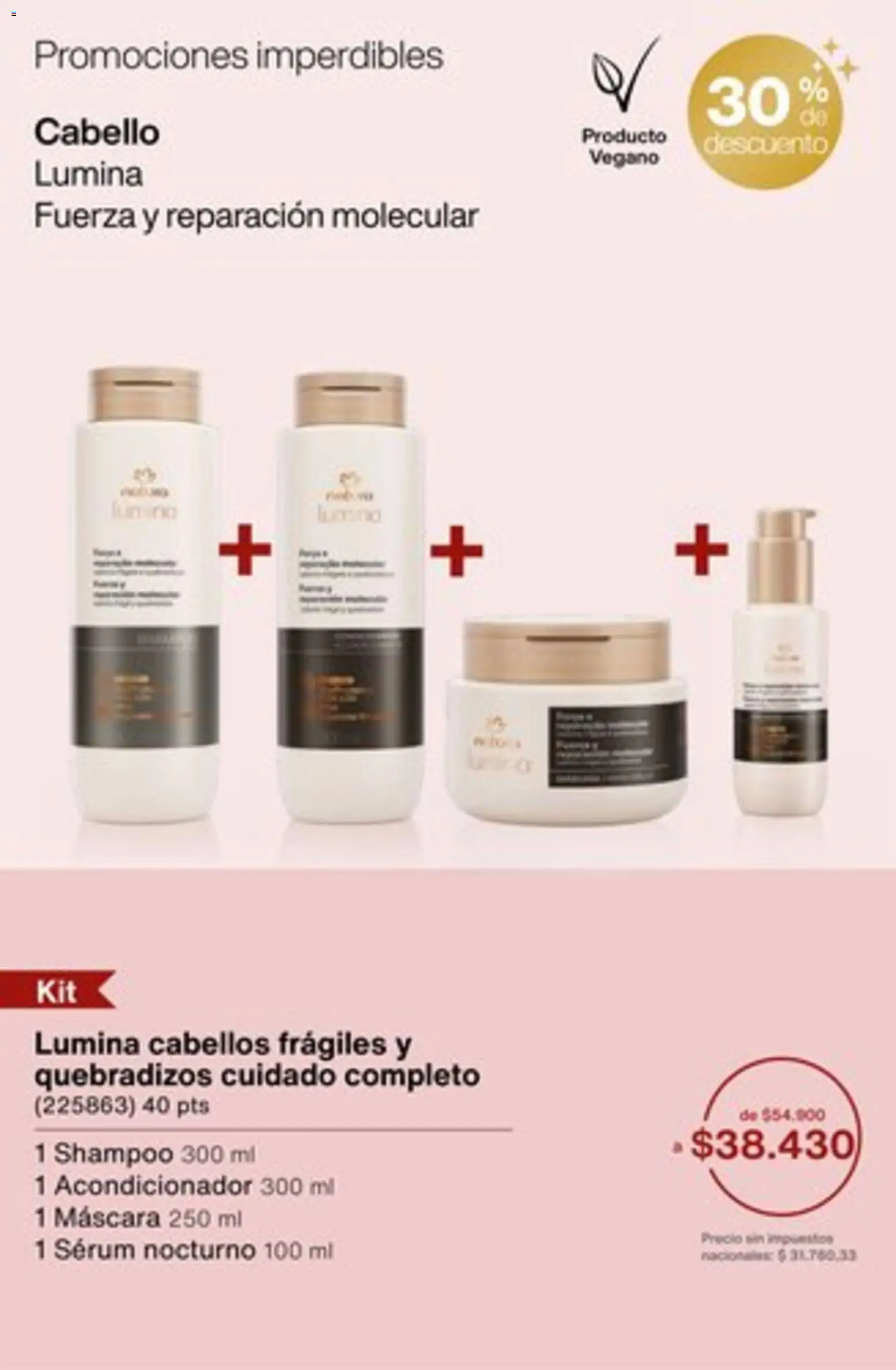 Catálogo Natura Ciclo 16/2025 │ válido desde el 01.11.2025 | Página: 54 | Productos: Serum, Máscara, Shampoo, Acondicionador