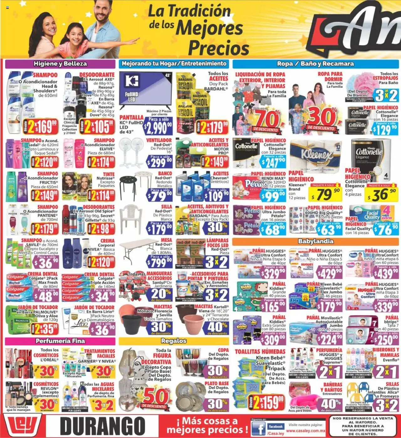 Nuevas ofertas de Casa Ley válidas en toda la República Mexicana desde el 20.09.2025. ¡Encuentra las mejores ofertas en Casa Ley - Folleto Autoservicio! | Página: 3 | Productos: Desodorante, Chocolate, Barra, Baño