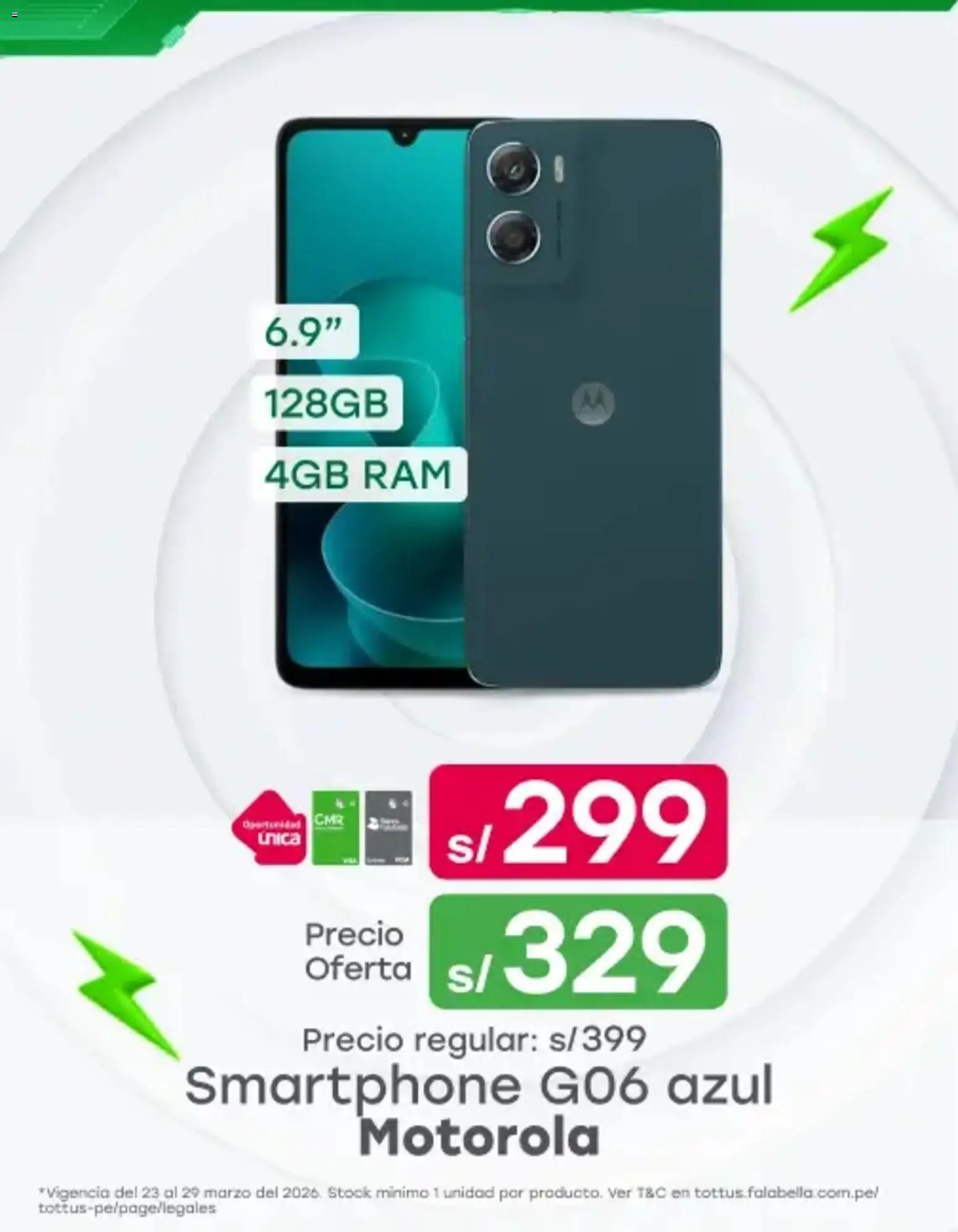 Catálogo Tottus válido desde 23.03.2026 | Página: 3 | Productos: Smartphone