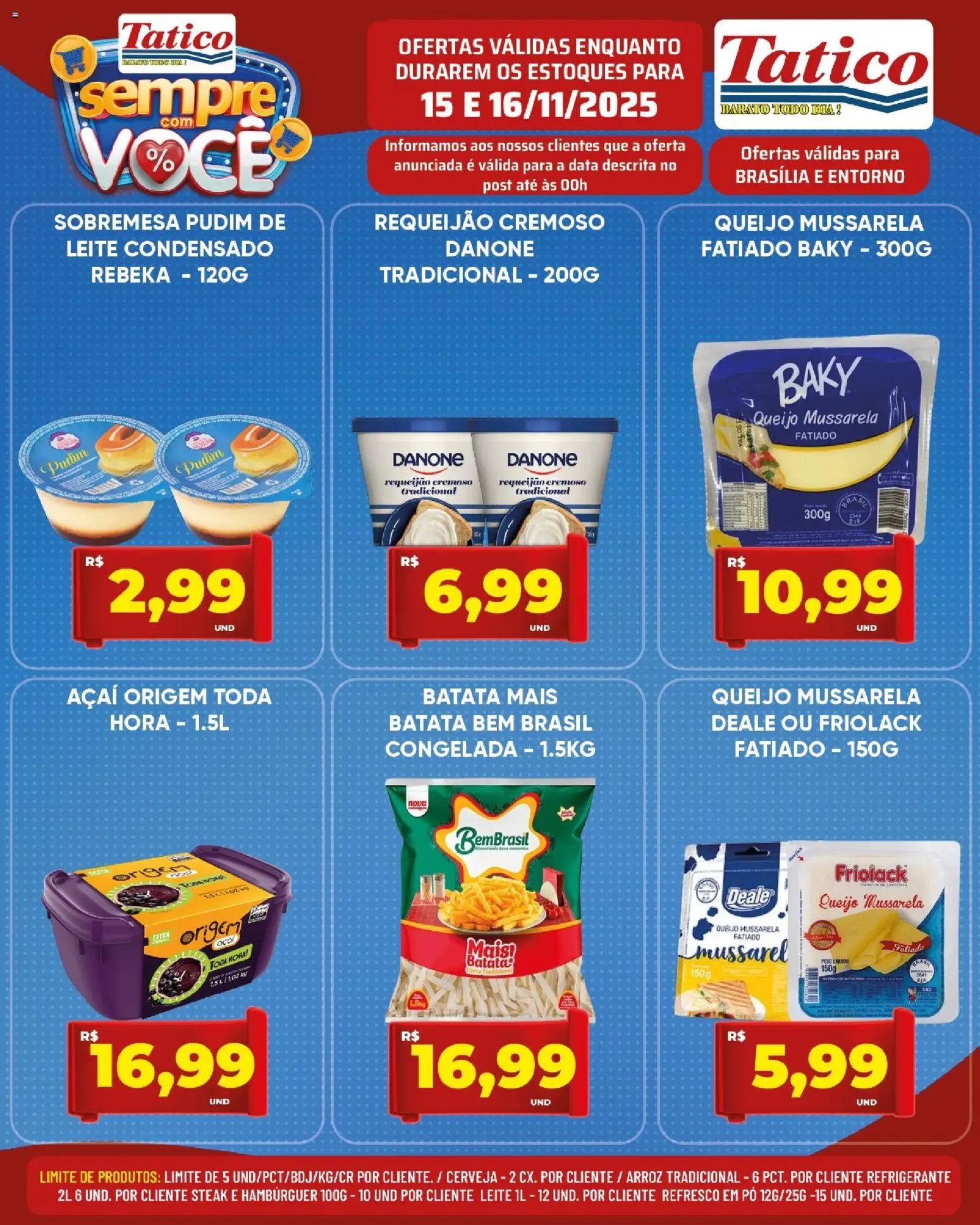 Tatico Folheto - válido de 17.11.2025 | Página: 24 | Produtos: Queijo, Refrigerante, Leite condensado, Mussarela