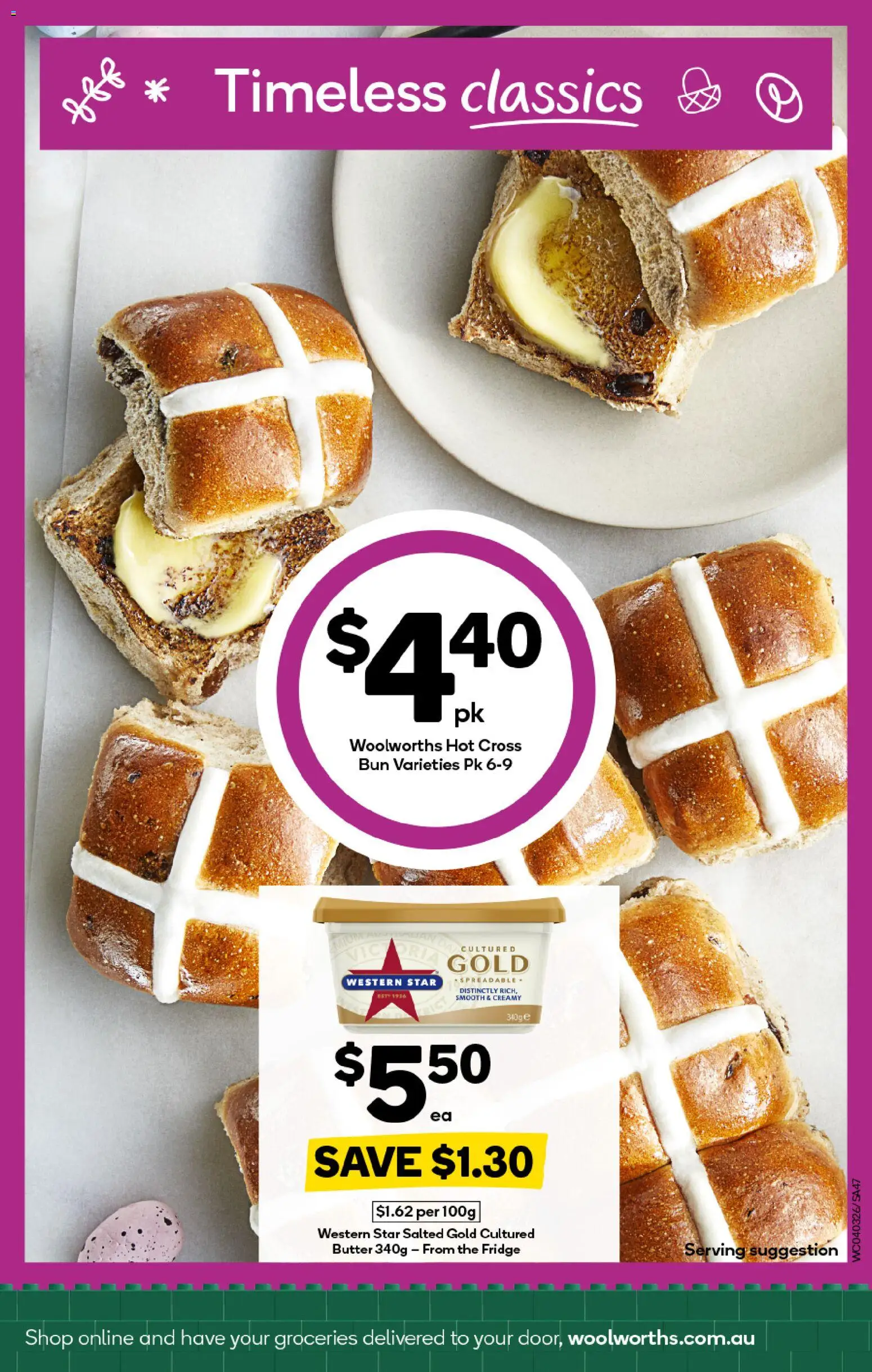 Woolworths catalogue - valid from 04.03.2026 | Page: 47 | Products: Butter, Fridge