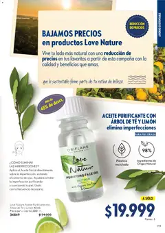 Oriflame - Catálogo 03 -  Vista previa de la revista de la tienda Oriflame valido desde el 14.02.2026 | Página: 119 | Productos: Té, Sobre, Limón, Contorno