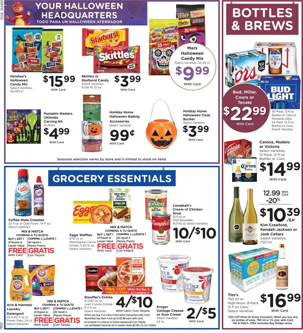 Smith's Weekly Ad - NM - valid from 22.10.2025 | Page: 7 | Products: Cheese, Rice, Sour cream, Cottage cheese