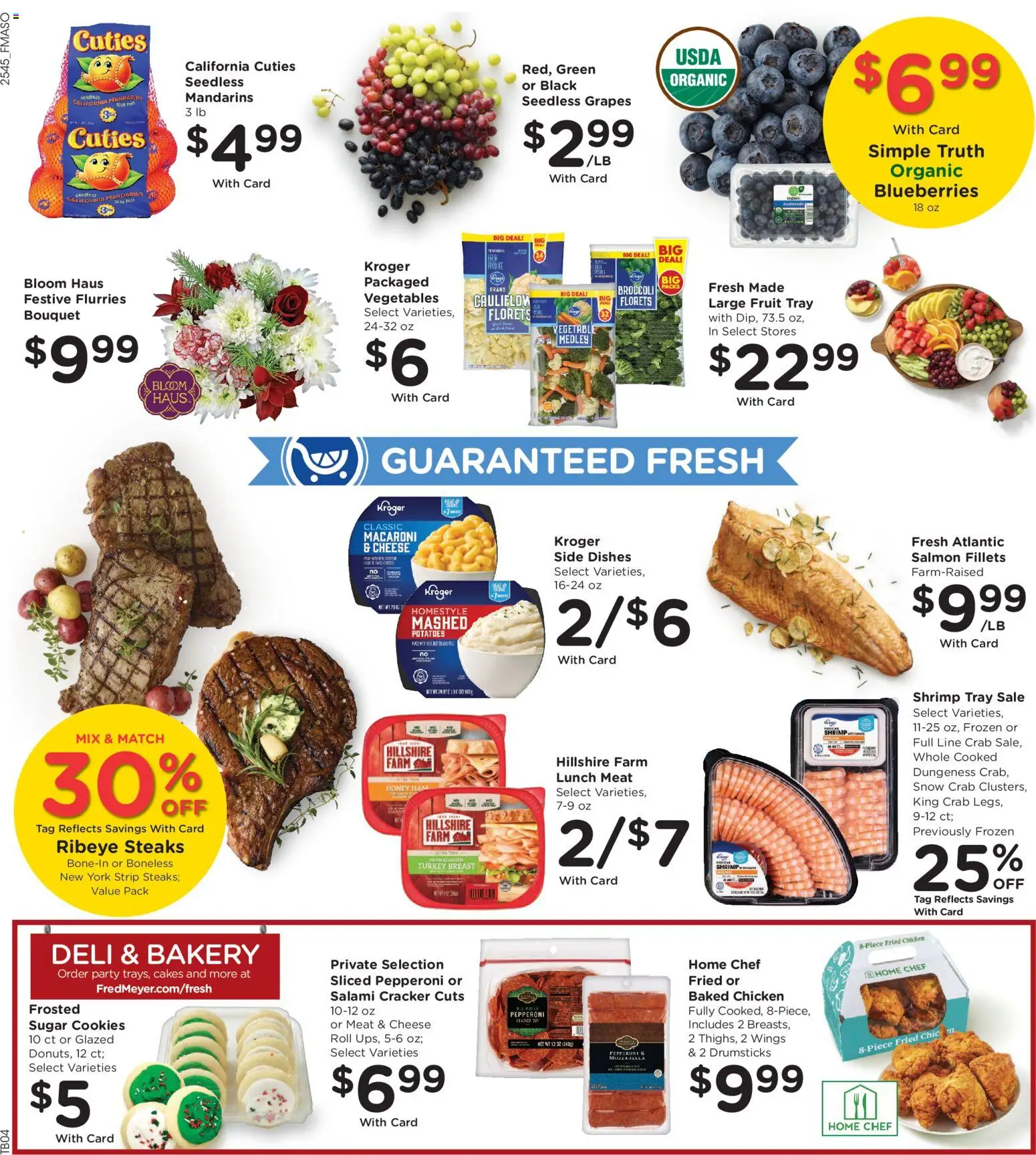 Fred Meyer Weekly Ad - valid from 10.12.2025 | Page: 15 | Products: Bakery, Cheese, Vegetables, Grapes