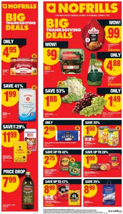 Preview of No Frills weekly flyer / circulaire from shop No Frills valid from 02.10.2025
