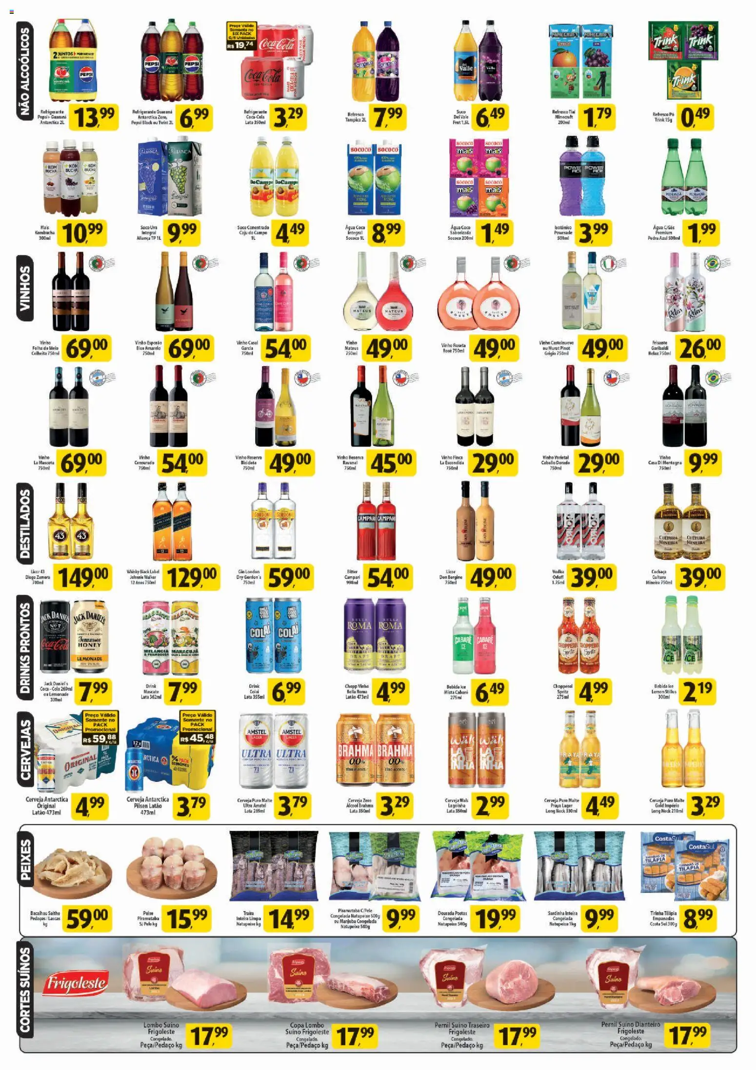 Coelho Diniz Folheto - válido de 24.04.2026 | Página: 3 | Produtos: Maracujá, Refresco, Suco, Gin