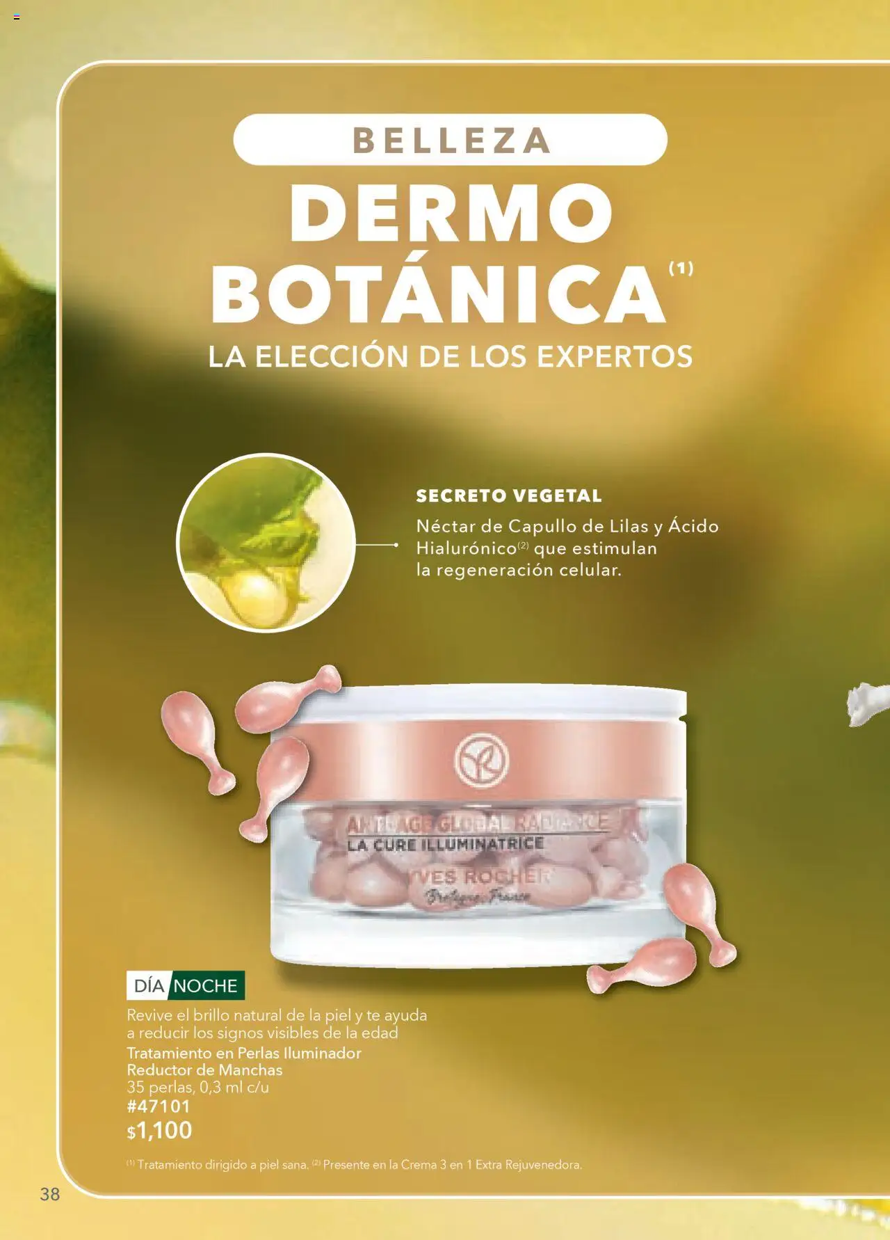 Nuevas ofertas de Yves Rocher válidas en toda la República Mexicana desde el 05.08.2025. ¡Encuentra las mejores ofertas en Yves Rocher - Campaña 11 2025! | Página: 38 | Productos: Iluminador, Crema, Brillo, Té