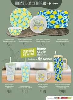 Vista previa de Soriana Hogar Dulce Hogar Híper Nacional, nuevo folleto de la tienda, válido en México a partir del 15.04.2026 | Página: 17 | Productos: Taza, Bowl, Termo