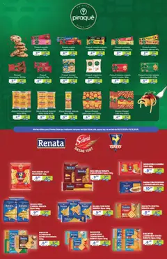 Encarte Cashback Prezunic - Pré-Visualização do folheto da loja Prezunic, válido de 08.10.2025 | Página: 4 | Produtos: Biscoito, Ovos, Lasanha, Cookies