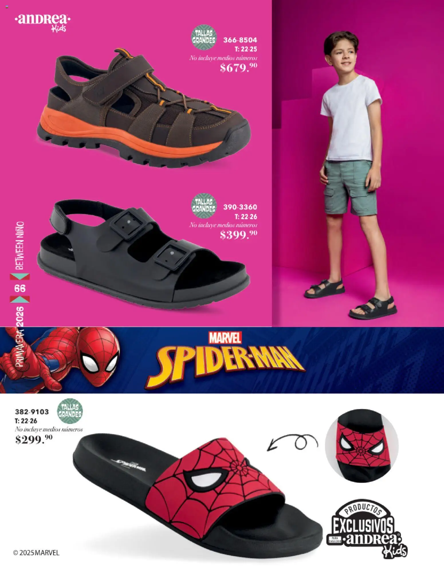Nuevas ofertas de Andrea válidas en toda la República Mexicana desde el 25.01.2026. ¡Encuentra las mejores ofertas en Andrea catálogo Infantil! | Página: 66