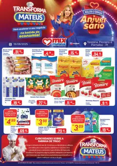 Mateus - Ofertas Transforma Mateus de Aniversario - Pré-Visualização do folheto da loja Mateus, válido de 18.08.2025