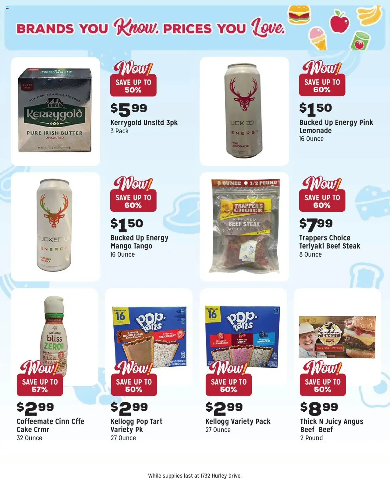 Grocery Outlet Weekly - ID - valid from 13.08.2025 | Page: 8 | Products: Milk, Butter, Beef, Sugar