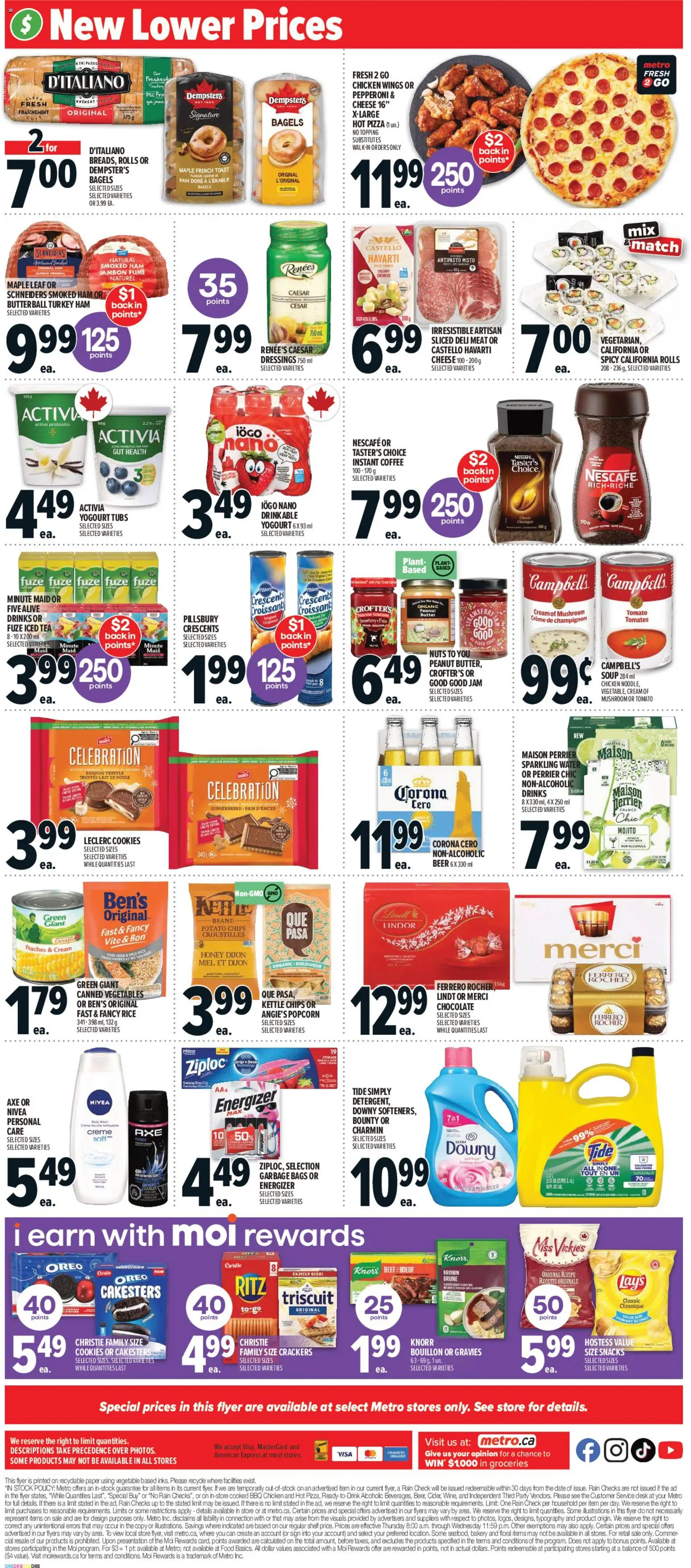 Metro flyer valid from 11.12.2025 | Page: 5 | Products: Cookies, Coffee, Ham, Chicken