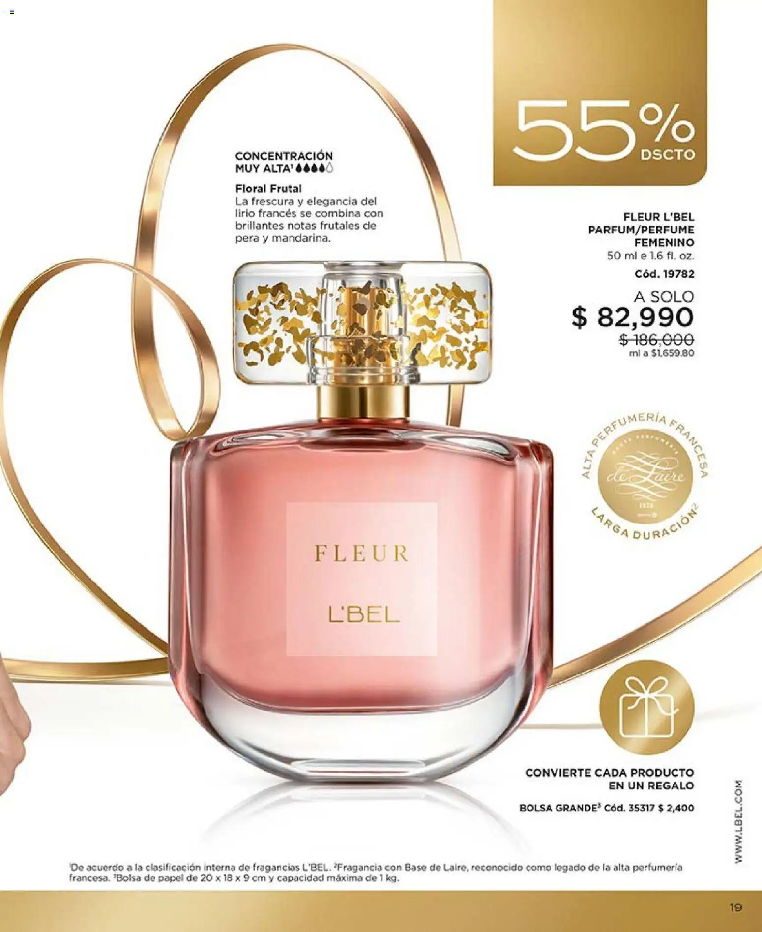 L'Bel revista - valida desde el 01.03.2026 | Página: 19 | Productos: Bolsa, Pera